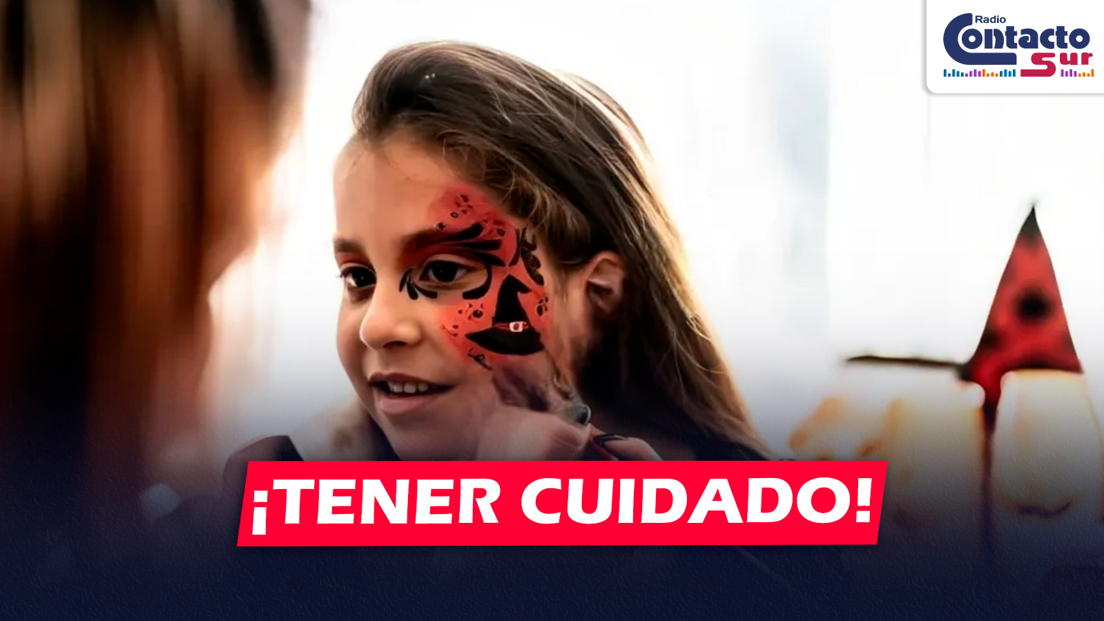 AREQUIPA: ALERTAN QUE MAQUILLAJE COLORIDO DE HALLOWEEN PODRÍA CAUSAR INTOXICACIÓN POR PLOMO EN NIÑOS