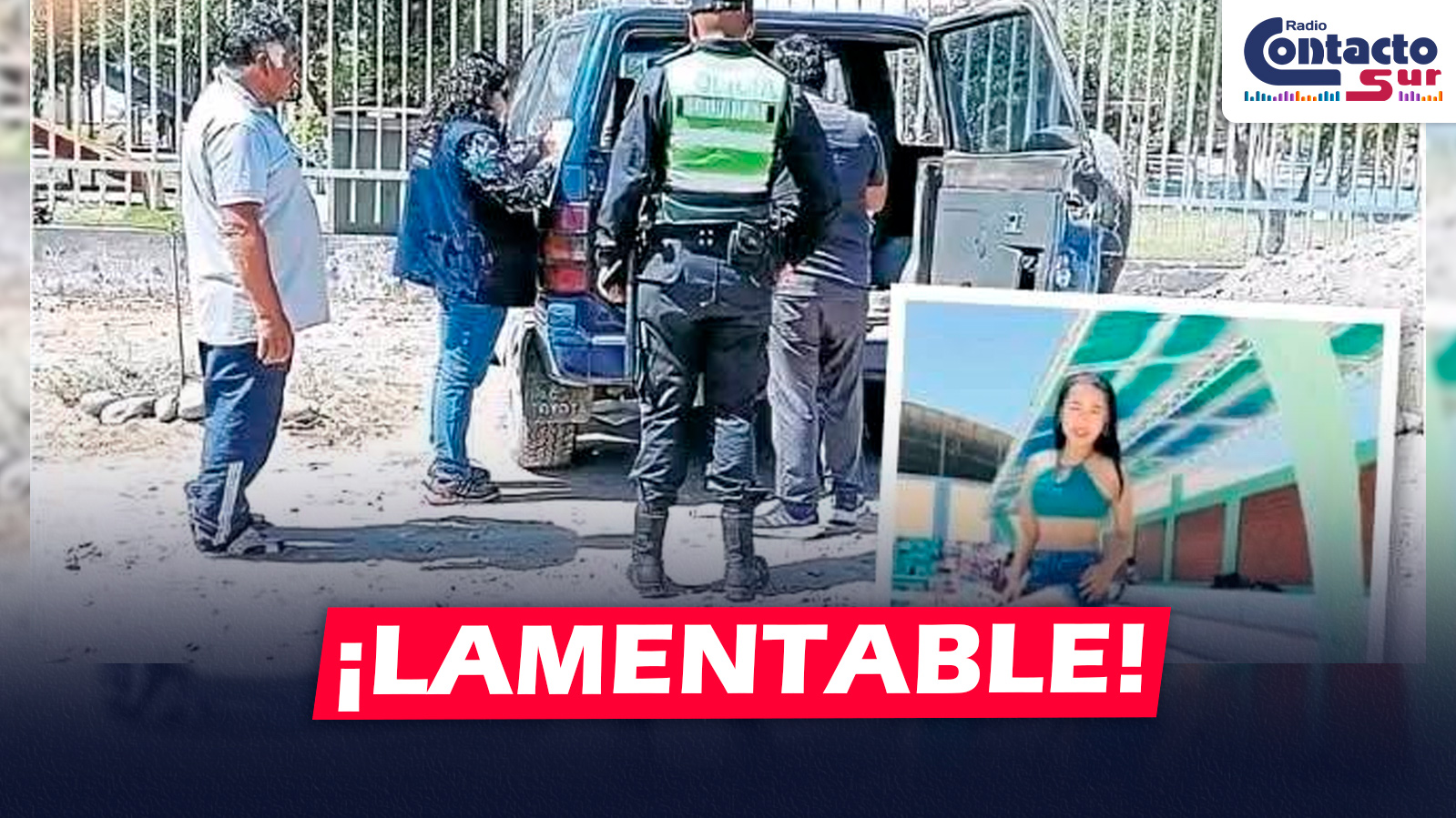 AREQUIPA: NECROPSIA REALIZADA A JOVEN ENCONTRADA MANIATADA EN CORIRE REVELA QUE FUE ASFIXIADA