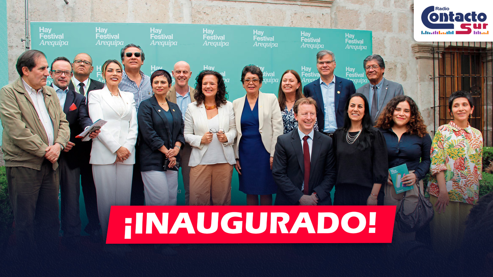 AREQUIPA: HAY FESTIVAL 2025 INICIA CON EMOTIVO HOMENAJE A MARIO VARGAS LLOSA Y LA PRESENTACIÓN DEL LIBRO “LA PALABRA ES FUEGO”