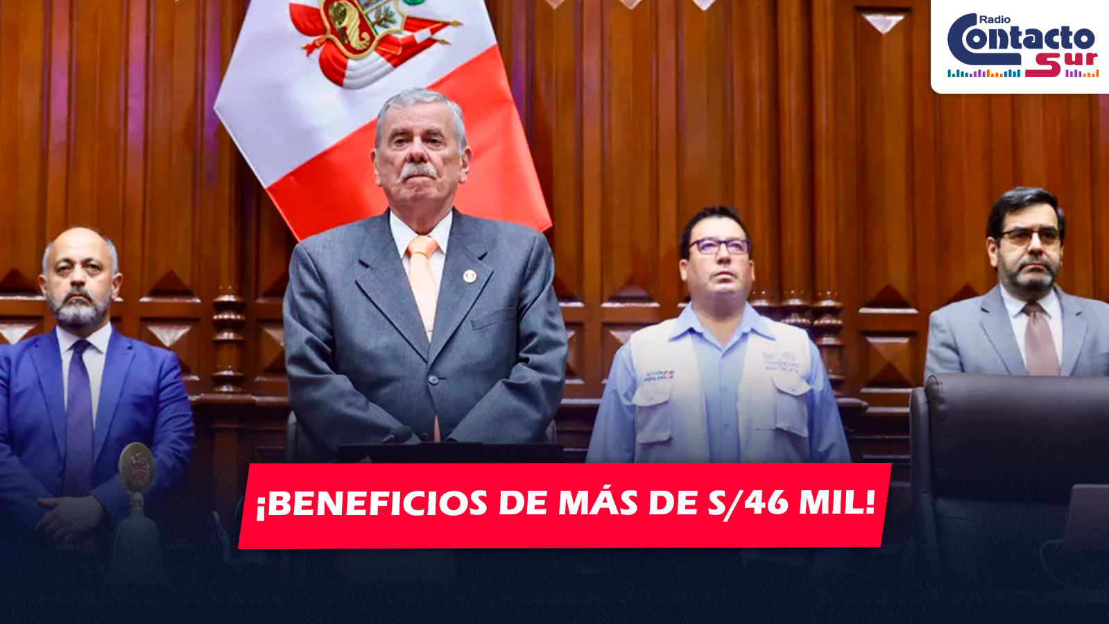 NACIONAL: CONGRESO ENTREGARÁ TARJETAS ELECTRÓNICAS DE S/1 900 EN DICIEMBRE Y BENEFICIOS POR HASTA S/46 900 POR LEGISLADOR