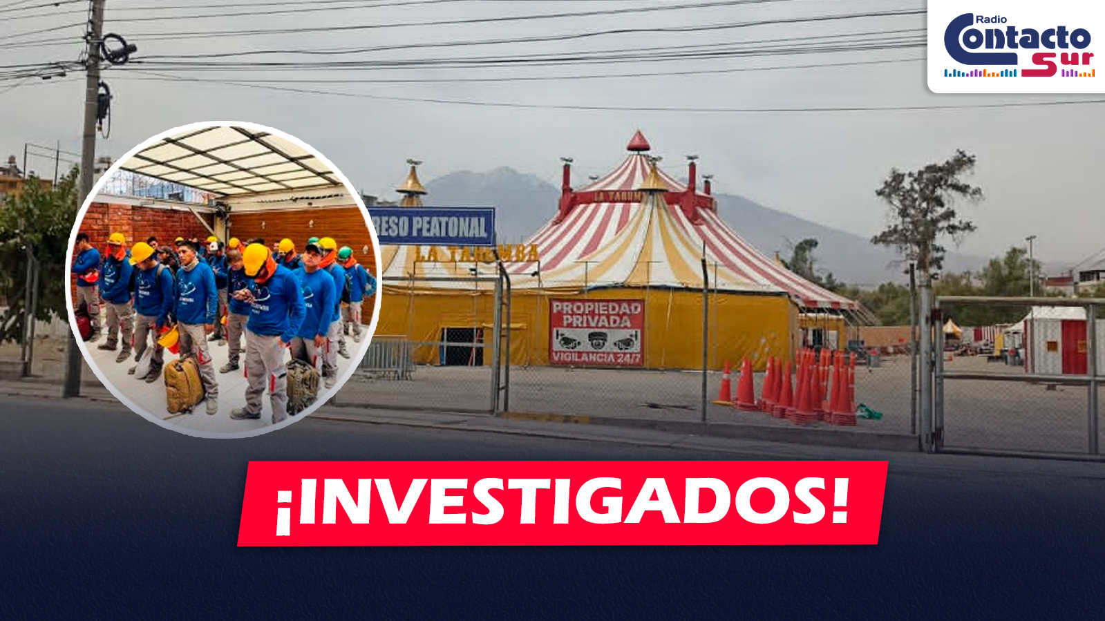 AREQUIPA: EJÉRCITO PERUANO INVESTIGA A 30 MILITARES DETENIDOS POR TRABAJAR EN CIRCO PRIVADO