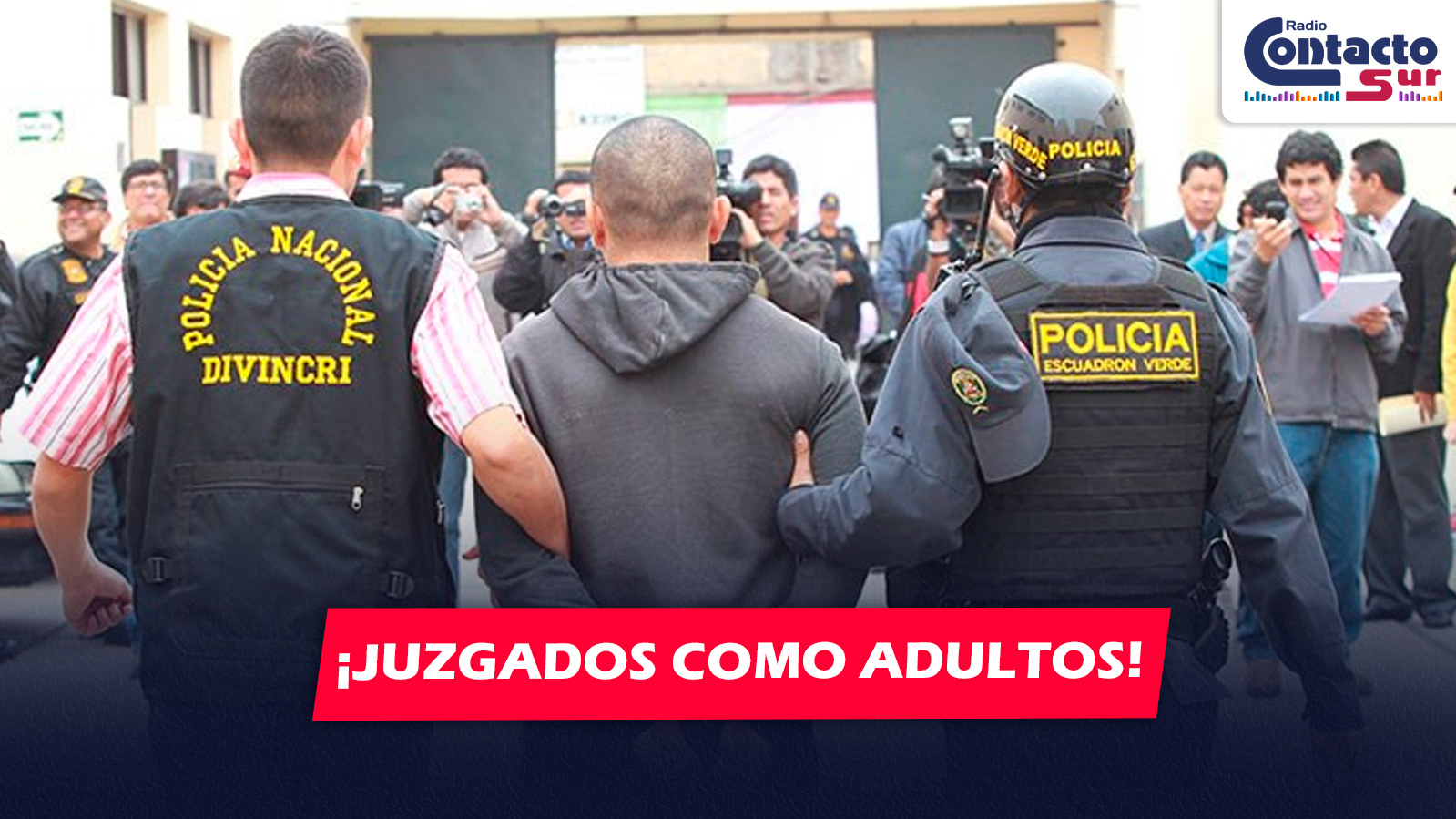 NACIONAL: ADOLESCENTES DE 16 Y 17 AÑOS PODRÁN SER JUZGADOS COMO ADULTOS POR DELITOS GRAVES, SEGÚN NUEVO DECRETO DEL GOBIERNO