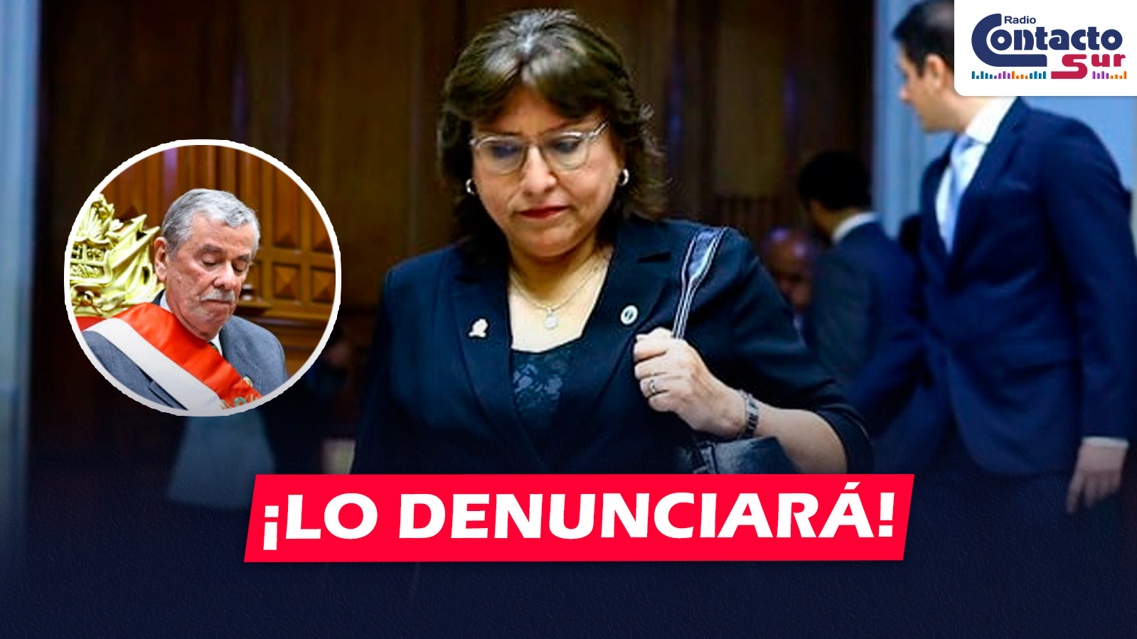 NACIONAL: DELIA ESPINOZA DENUNCIA A FERNANDO ROSPIGLIOSI POR DIFAMACIÓN Y PIDE REPARACIÓN CIVIL DE S/ 1 MILLÓN