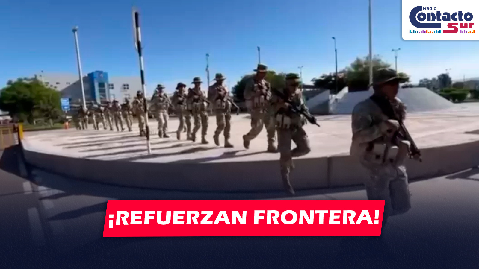 NACIONAL: PERÚ REFUERZA FRONTERA CON CHILE Y DESPLIEGAN 200 MILITARES CON POLICÍAS ANTE MASIVO INTENTO DE INGRESO DE EXTRANJEROS