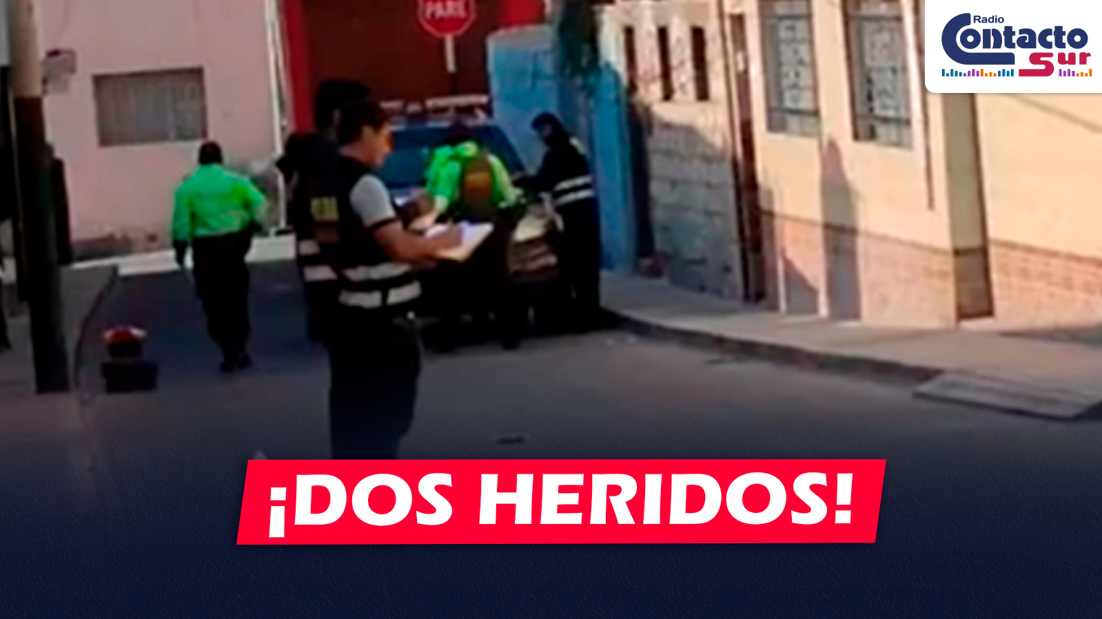 AREQUIPA: DOS JÓVENES HERIDOS TRAS VIOLENTOS ASALTOS EN CERRO COLORADO Y VECINOS EXIGEN MAYOR PATRULLAJE