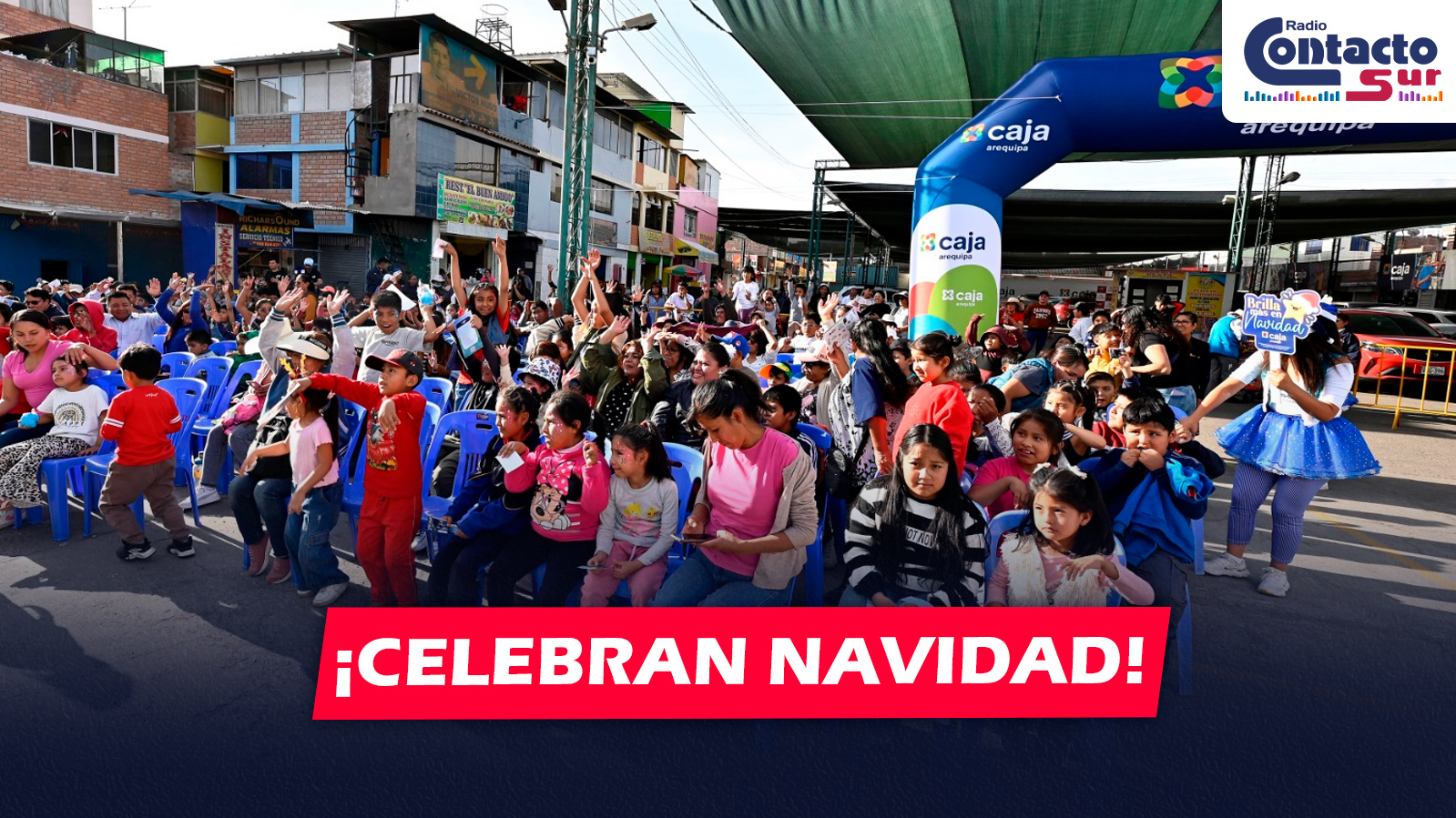 AREQUIPA: CAJA AREQUIPA CELEBRA LA NAVIDAD CON FESTIVAL DE VILLANCICOS Y SHOW INFANTIL QUE REUNIÓ A CIENTOS DE FAMILIAS