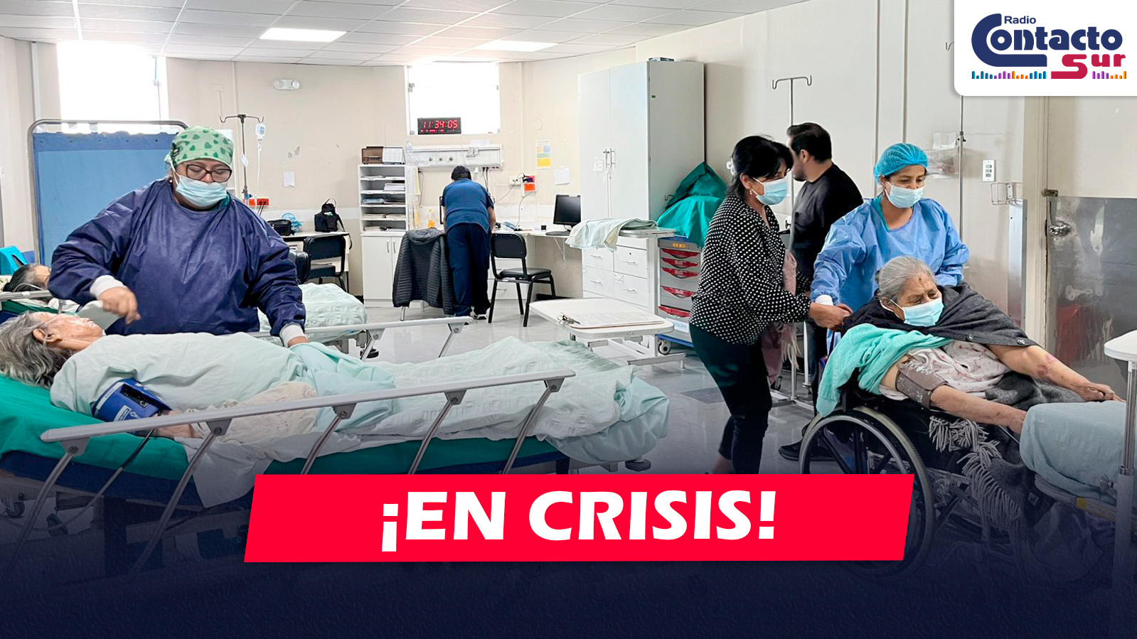 AREQUIPA: SE AGOTAN VACUNAS CONTRA LA INFLUENZA Y HOSPITALES EN RIESGO DE COLAPSO