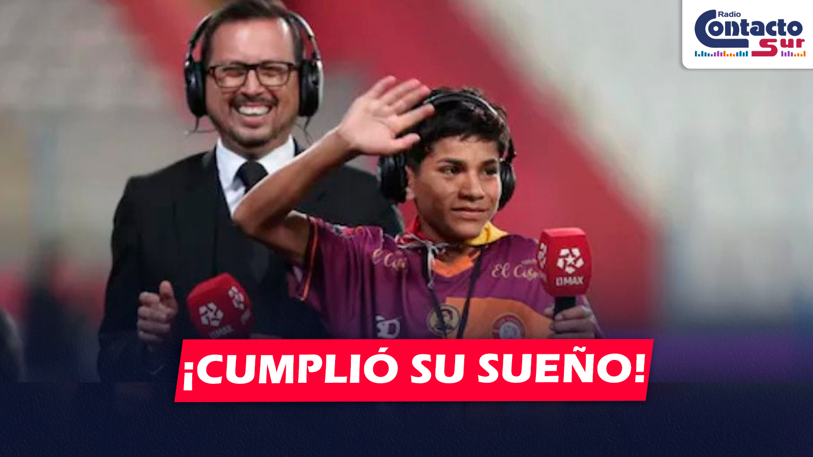 NACIONAL: CLIVER HUAMÁN, NARRADOR DE 15 AÑOS, DEBUTÓ EN LA SEMIFINAL SPORTING CRISTAL VS. ALIANZA LIMA POR L1 MAX