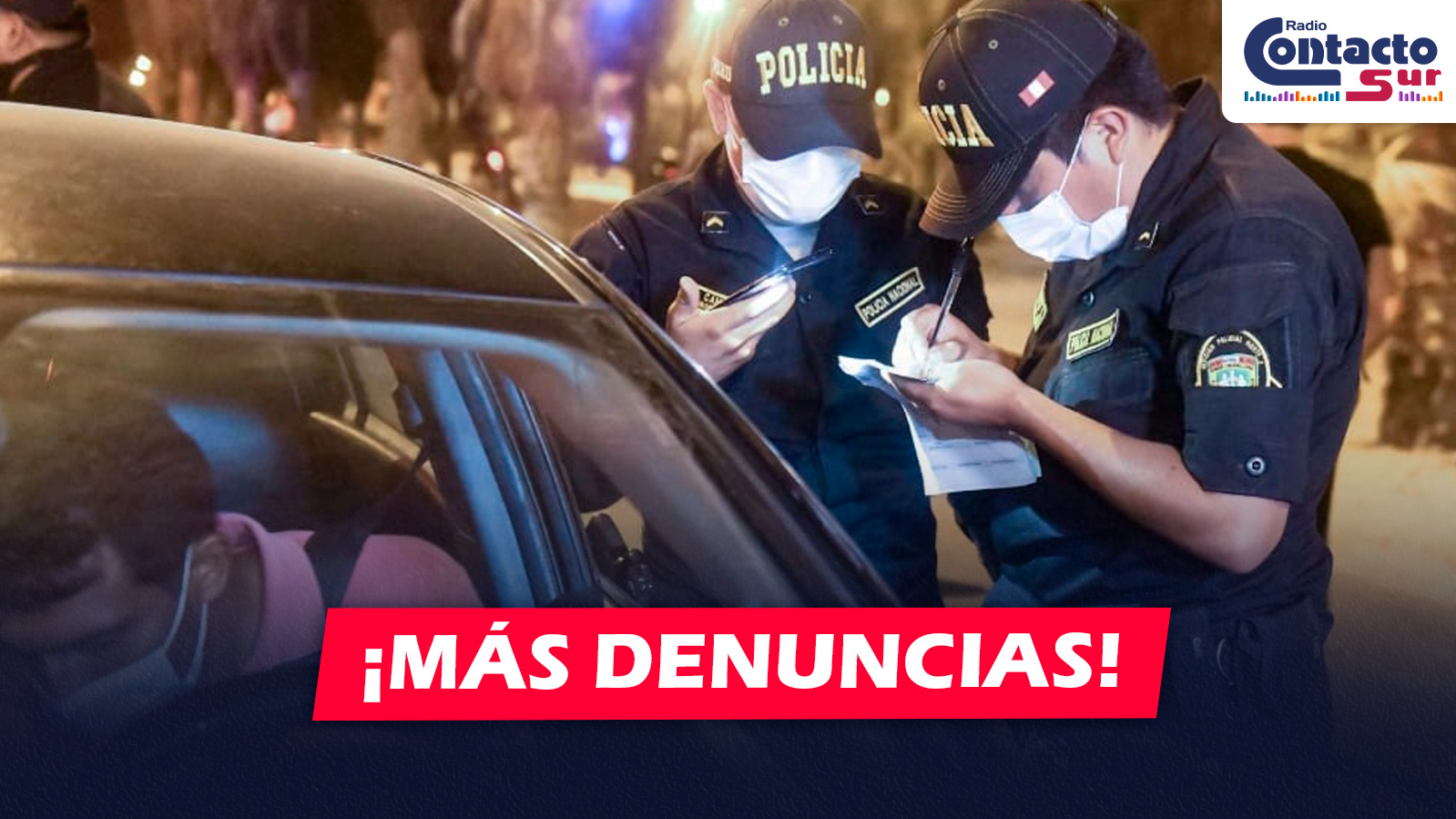 AREQUIPA: CIUDAD BLANCA LIDERA DENUNCIAS CONTRA POLICÍAS POR PAPELETAS DE TRÁNSITO, ADVIERTE JEFE POLICIAL