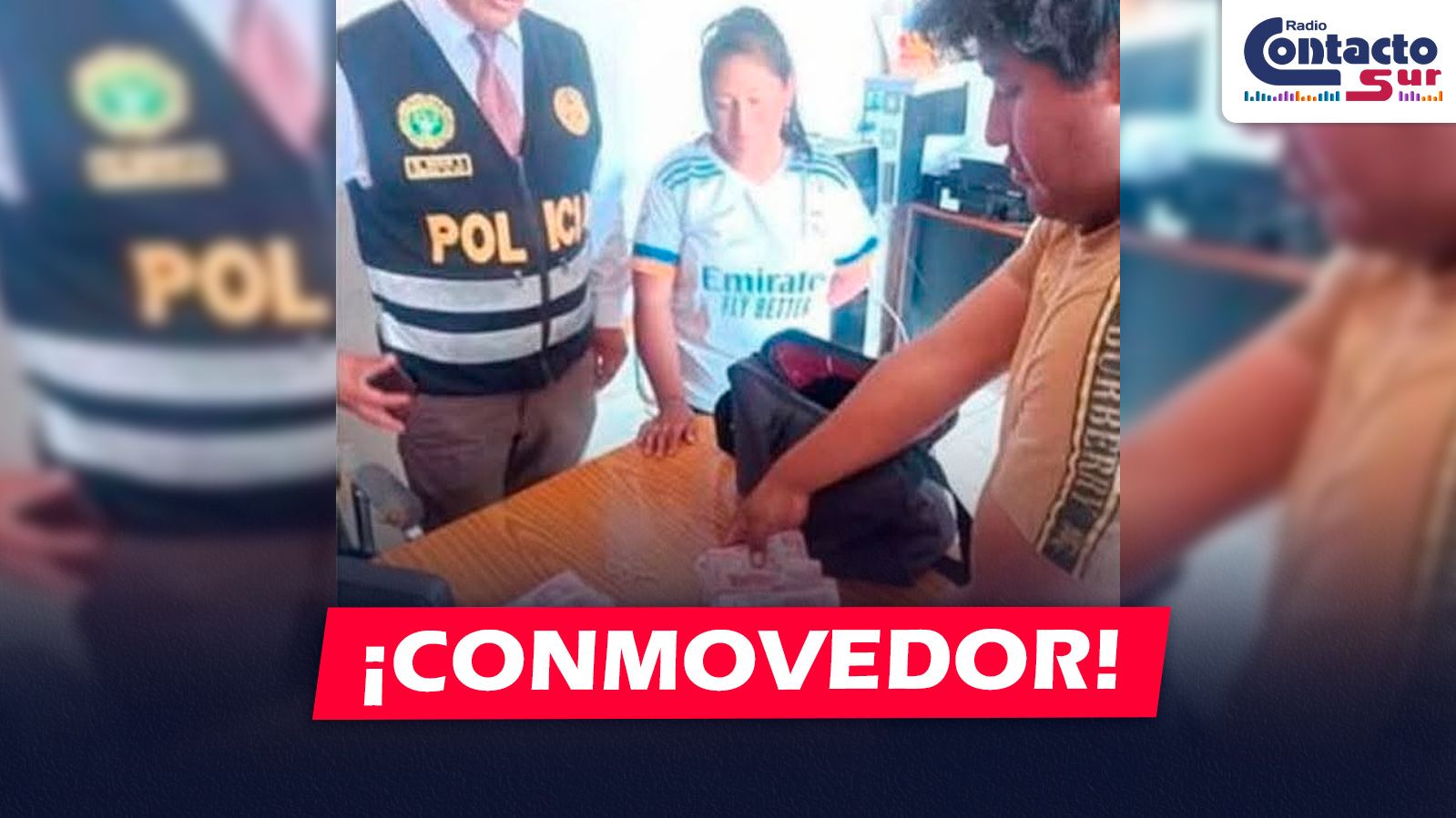 AREQUIPA: MOTOTAXISTA DEVUELVE S/75.000 OLVIDADOS POR PASAJERA EN MAJES PEDREGAL Y CONMUEVE