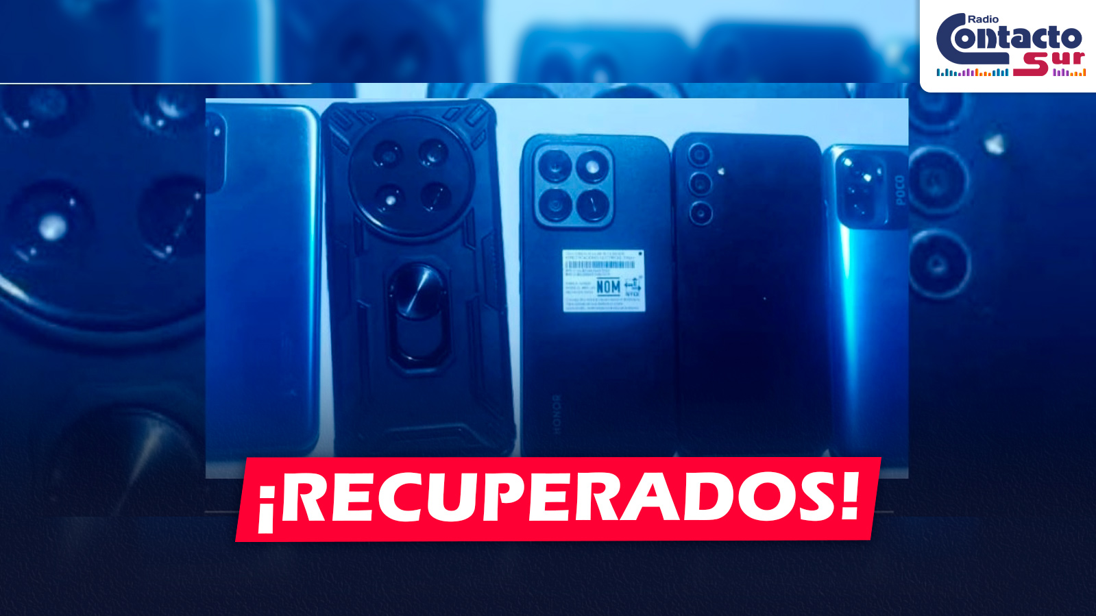 AREQUIPA: POLICÍA RECUPERA CINCO CELULARES Y DETIENE A SUJETO POR PRESUNTA RECEPTACIÓN EN EL CERCADO