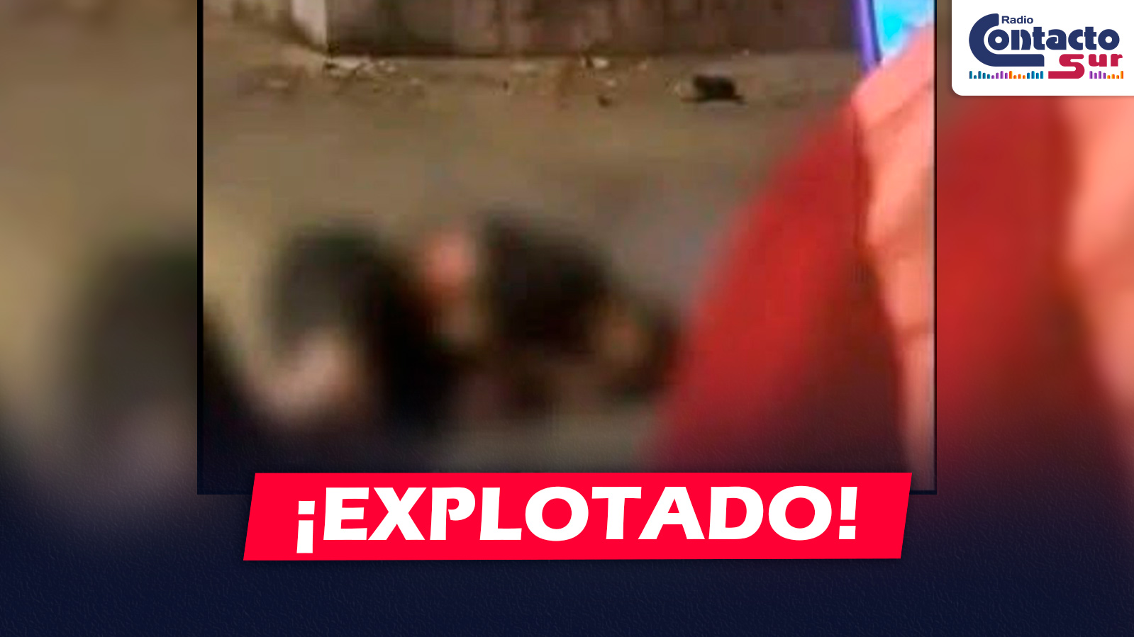 NACIONAL: EXTORSIONADOR MUERE TRAS DETONAR EXPLOSIVO FRENTE A FERRETERÍA EN COMAS