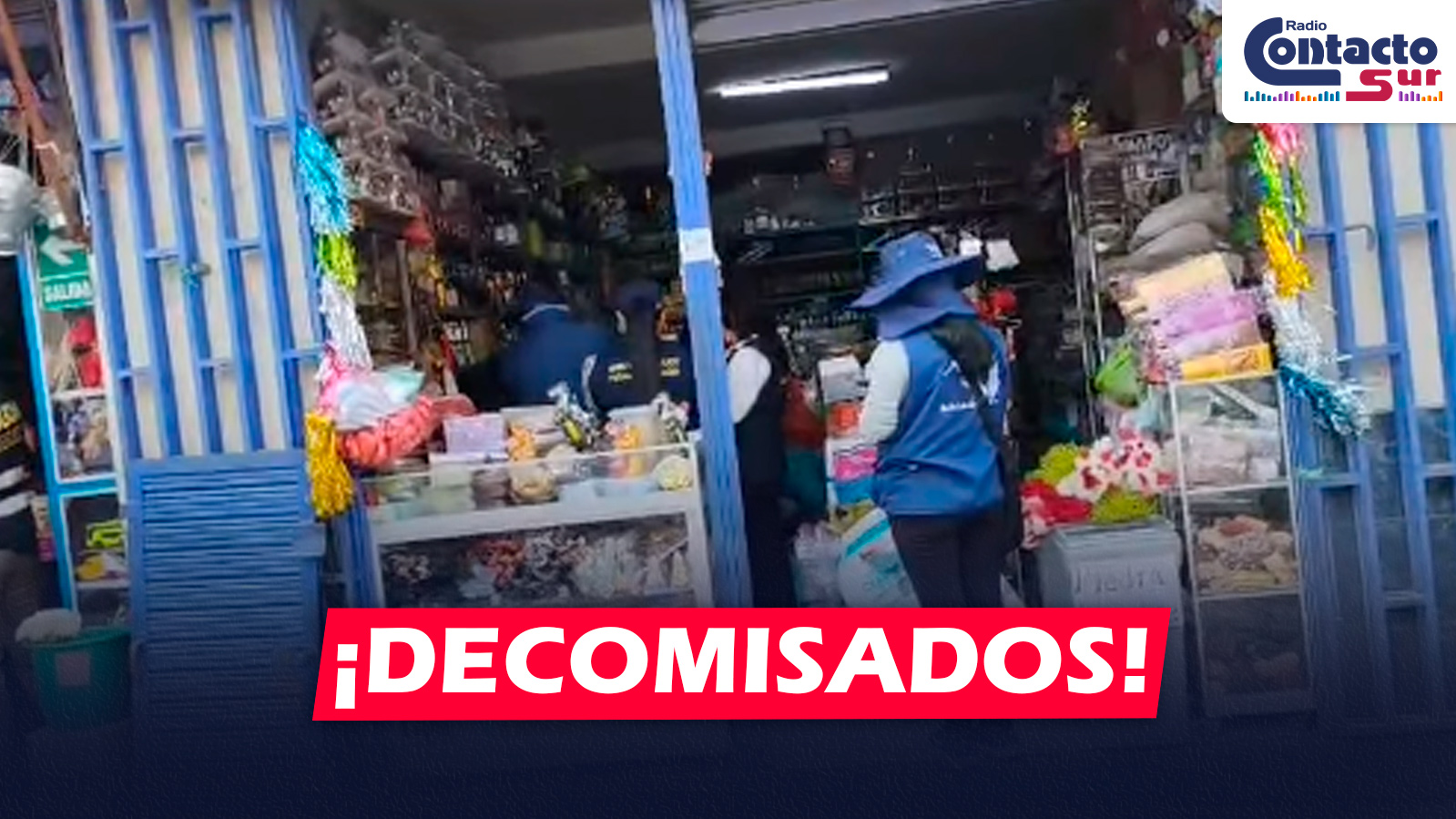 AREQUIPA: DECOMISAN PRODUCTOS MEDICINALES ILEGALES SIN REGISTRO SANITARIO EN OPERATIVO MULTISECTORIAL