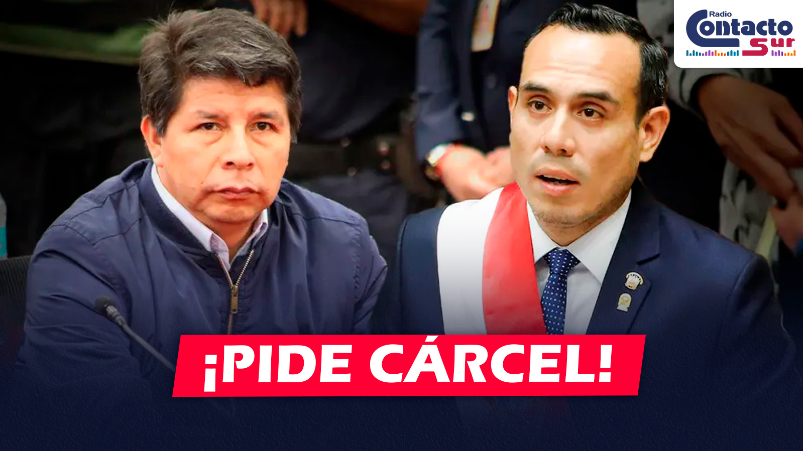 NACIONAL: PEDRO CASTILLO EXIGE VACANCIA Y CÁRCEL PARA JOSÉ JERÍ Y ACUSA AL RÉGIMEN DE ESTAR PATROCINADO POR MAFIAS