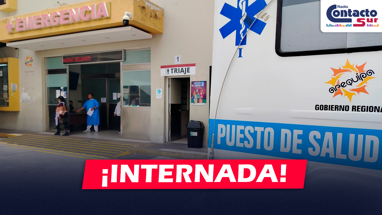 AREQUIPA: JOVEN DE 19 AÑOS SUFRE GRAVE LESIÓN TRAS MORDIDA DURANTE DISCUSIÓN Y ES INTERNADO DE EMERGENCIA