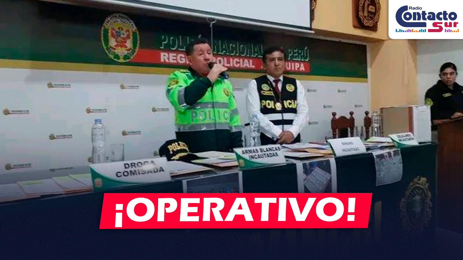 AREQUIPA: OPERATIVO EN EL PENAL DE SOCABAYA Y INCAUTAN CELULARES DE ALTA GAMA, DROGAS, DINERO Y ARMAS BLANCAS