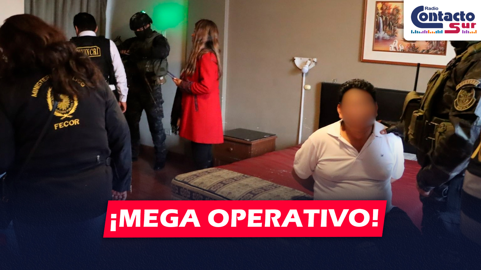 AREQUIPA: MEGA OPERATIVO DESARTICULA A “LOS VATICANOS DEL SUR” Y DEJA SEIS DETENIDOS POR TRÁFICO DE DROGAS