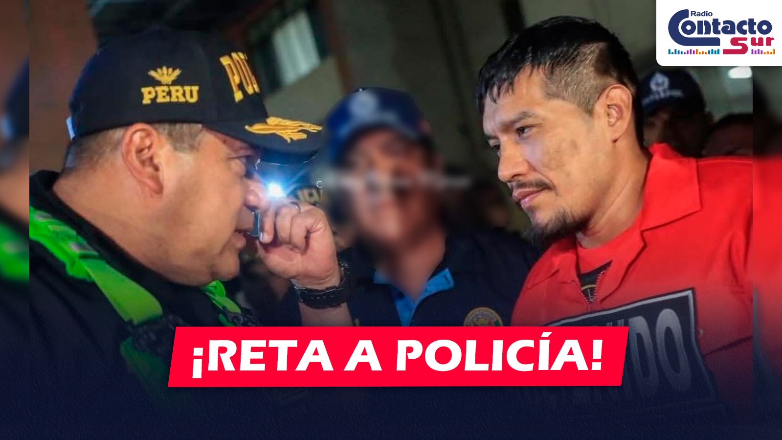 AREQUIPA: ALIAS “EL MONSTRUO” DESAFÍA A LA POLICÍA Y RECIBE 36 MESES DE PRISIÓN PREVENTIVA EN LIMA