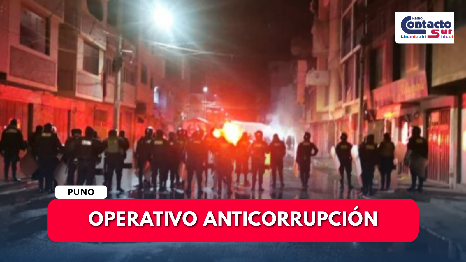 CAEN 5 DE LOS 49 POLICÍAS “CUTREROS” TRAS OPERATIVO EN PUNO