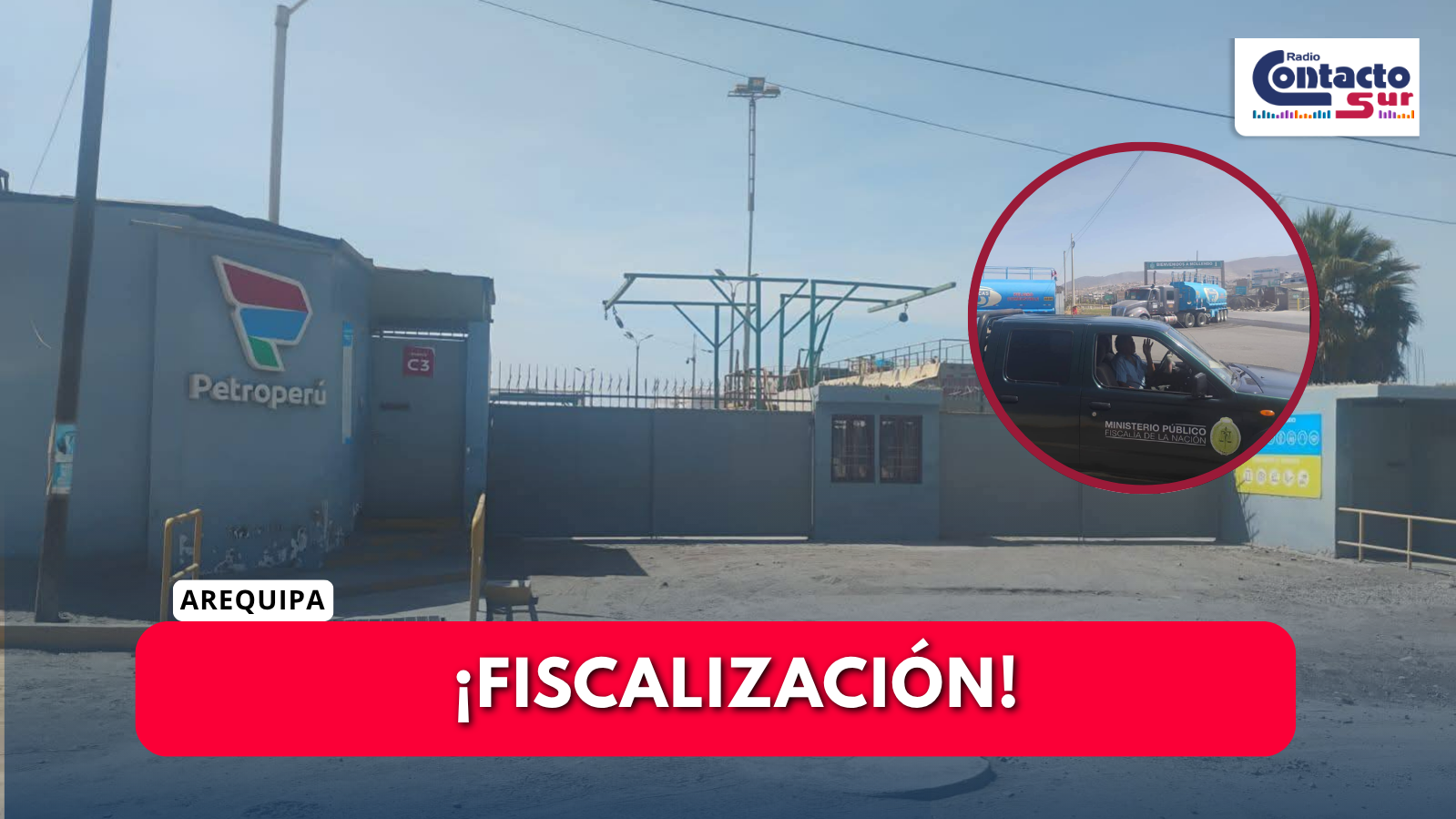 FISCALÍA INTERVIENE PLANTA EN MOLLENDO TRAS DENUNCIAS DE ACAPARAMIENTO