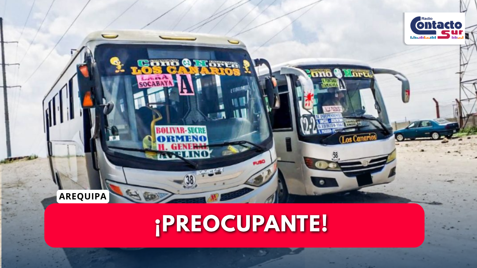 TRANSPORTISTAS PARALIZAN SERVICIO EN CERRO COLORADO HASTA QUE SE ESTABLEZCA UNA TARIFA DE EMERGENCIA