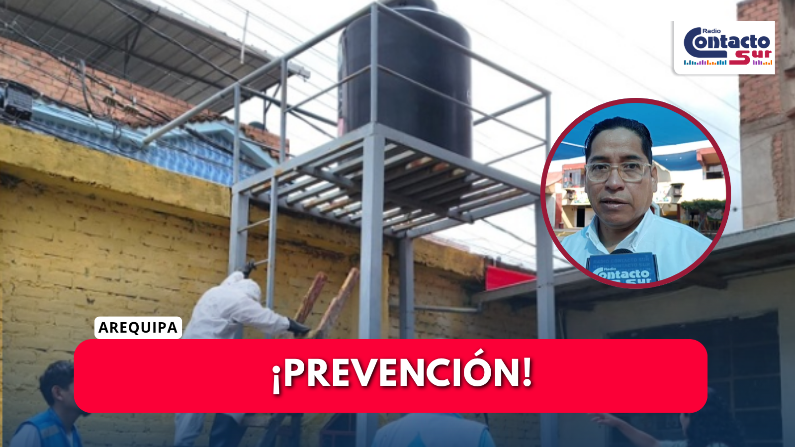 COLEGIOS DEBEN DAR MANTENIMIENTO A TANQUES DE AGUA CADA SEIS MESES 