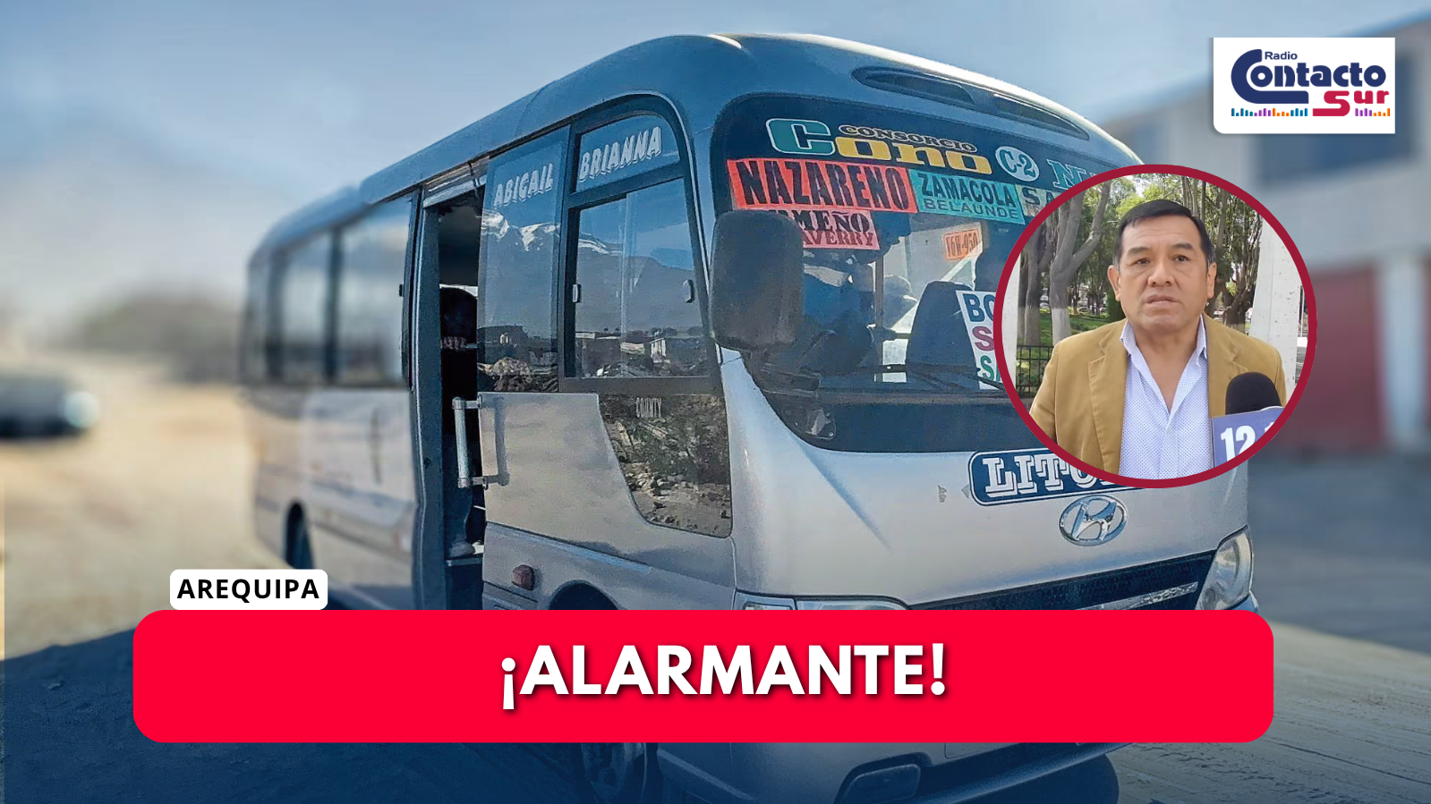 ADVIERTEN QUE AUMENTO DEL PASAJE A S/1.30 SERÍA ILEGAL EN AREQUIPA