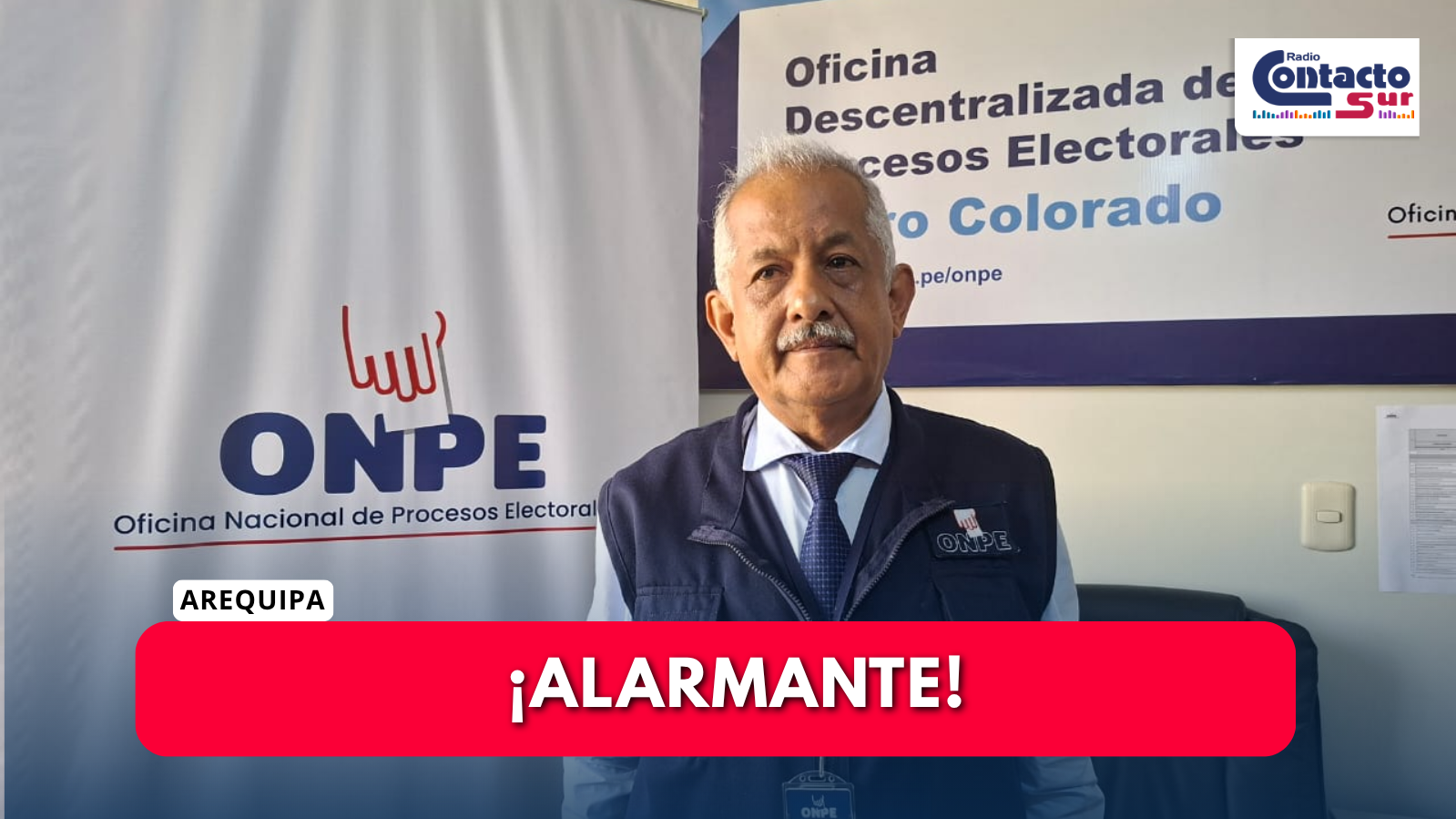 SOLO EL 20% DE MIEMBROS DE MESA ESTÁ CAPACITADO EN LA ODPE CERRO COLORADO A SEMANAS DE LAS ELECCIONES