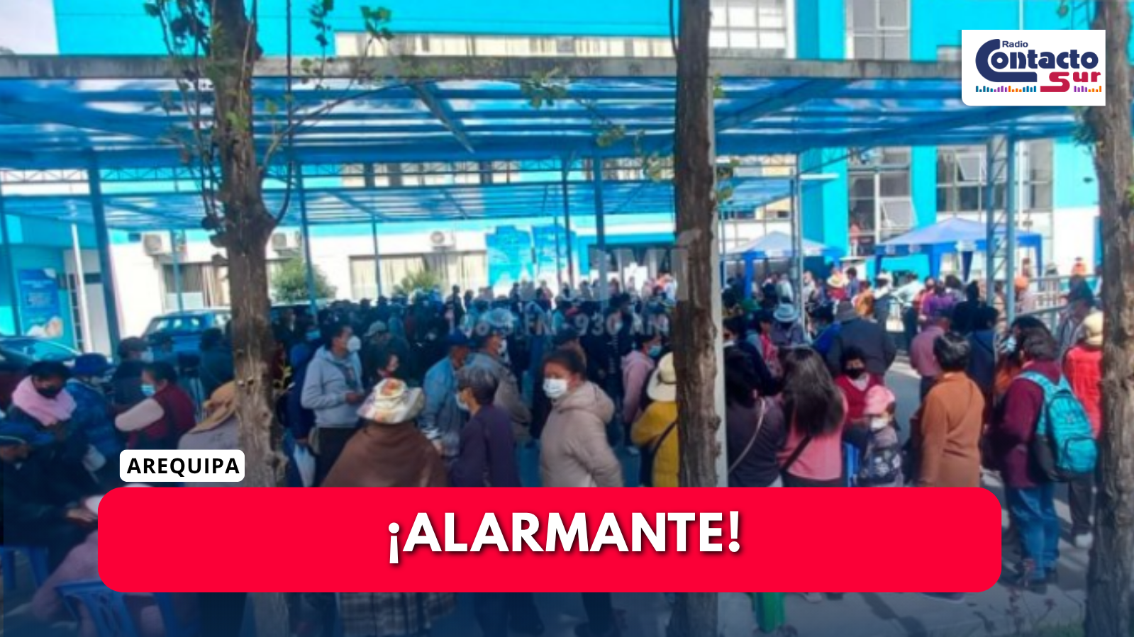 DECENAS DE PACIENTES FORMAN COLAS PARA SEPARAR CITAS EN EL HOSPITAL GERIÁTRICO MUNICIPAL EN CERRO COLORADO. 