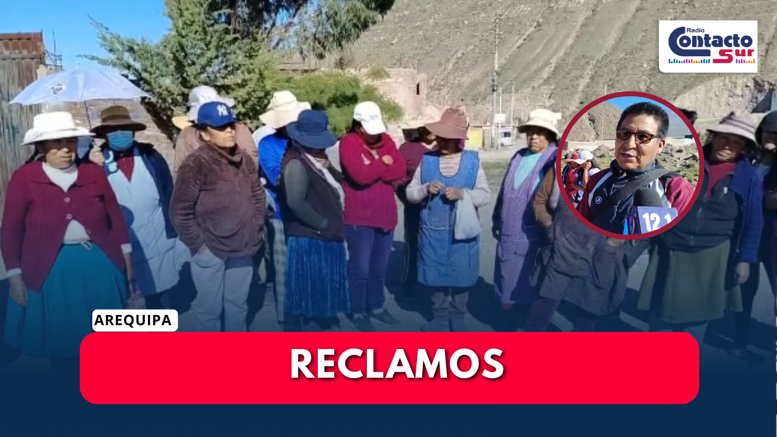EXIGEN PREVENCIÓN  ANTE NUEVAS PRECIPITACIONES EN LA MARGEN DERECHA DEL DISTRITO DE  CERRO COLORADO