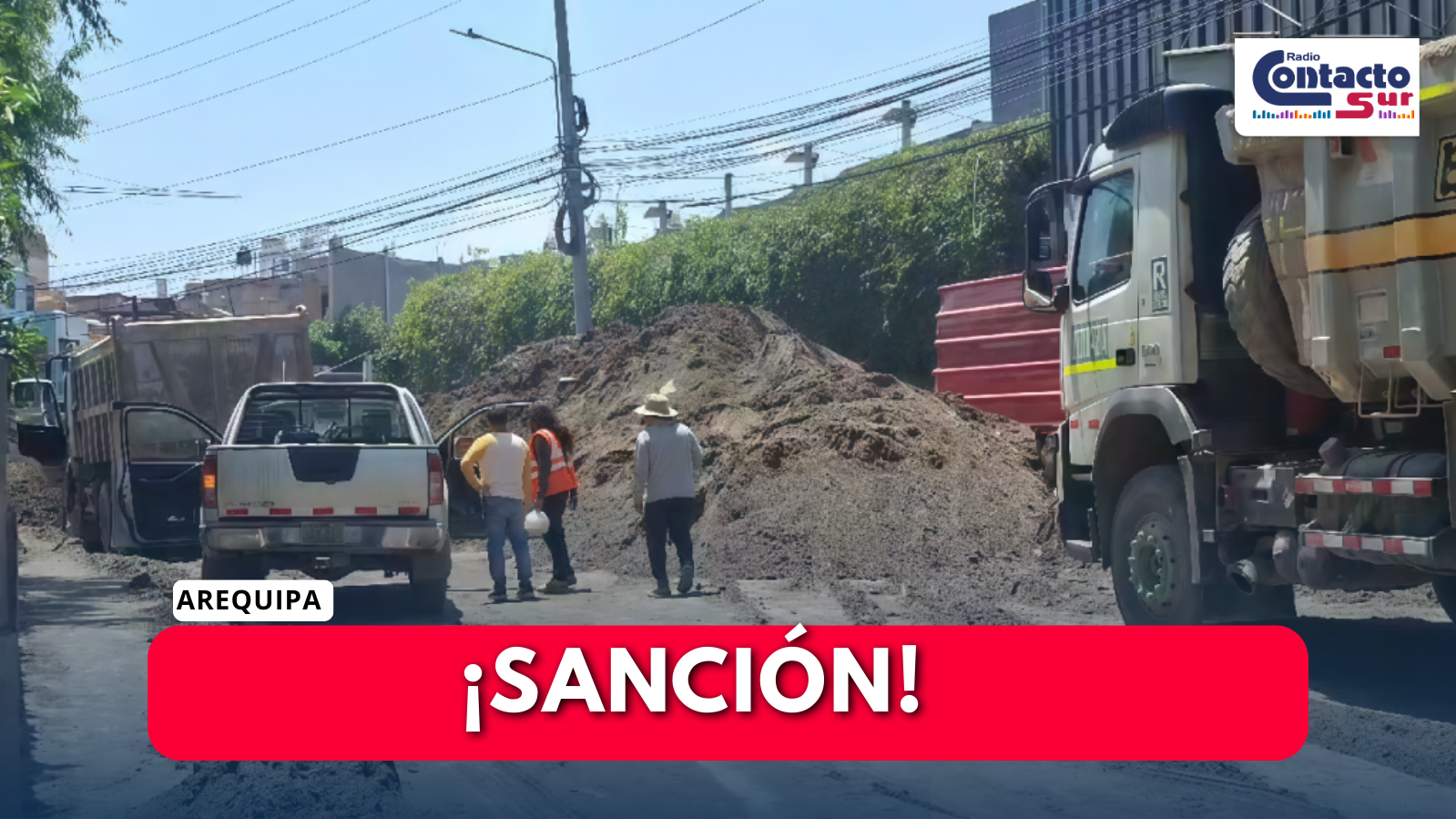 DEFENSORÍA DEL PUEBLO DENUNCIARÁ A COLEGIO LORD BYRON POR ARROJAR TIERRA CERCA DE TORRENTERA