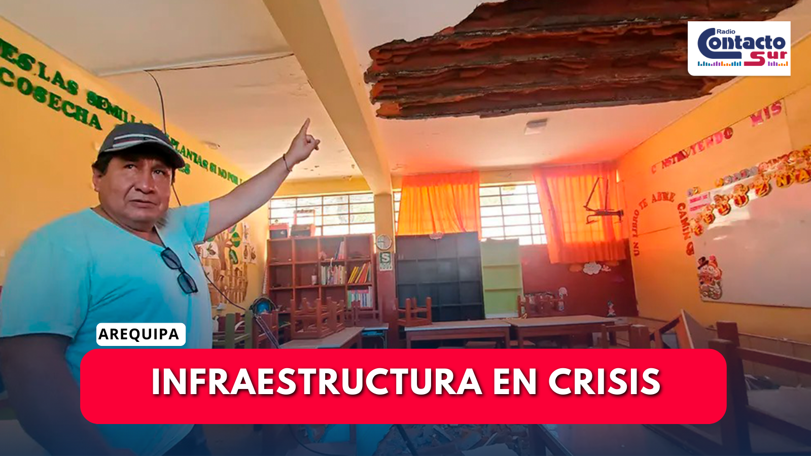 INSTITUCIONES EDUCATIVAS PRESENTAN DEFICIENCIAS EN INFRAESTRUCTURA
