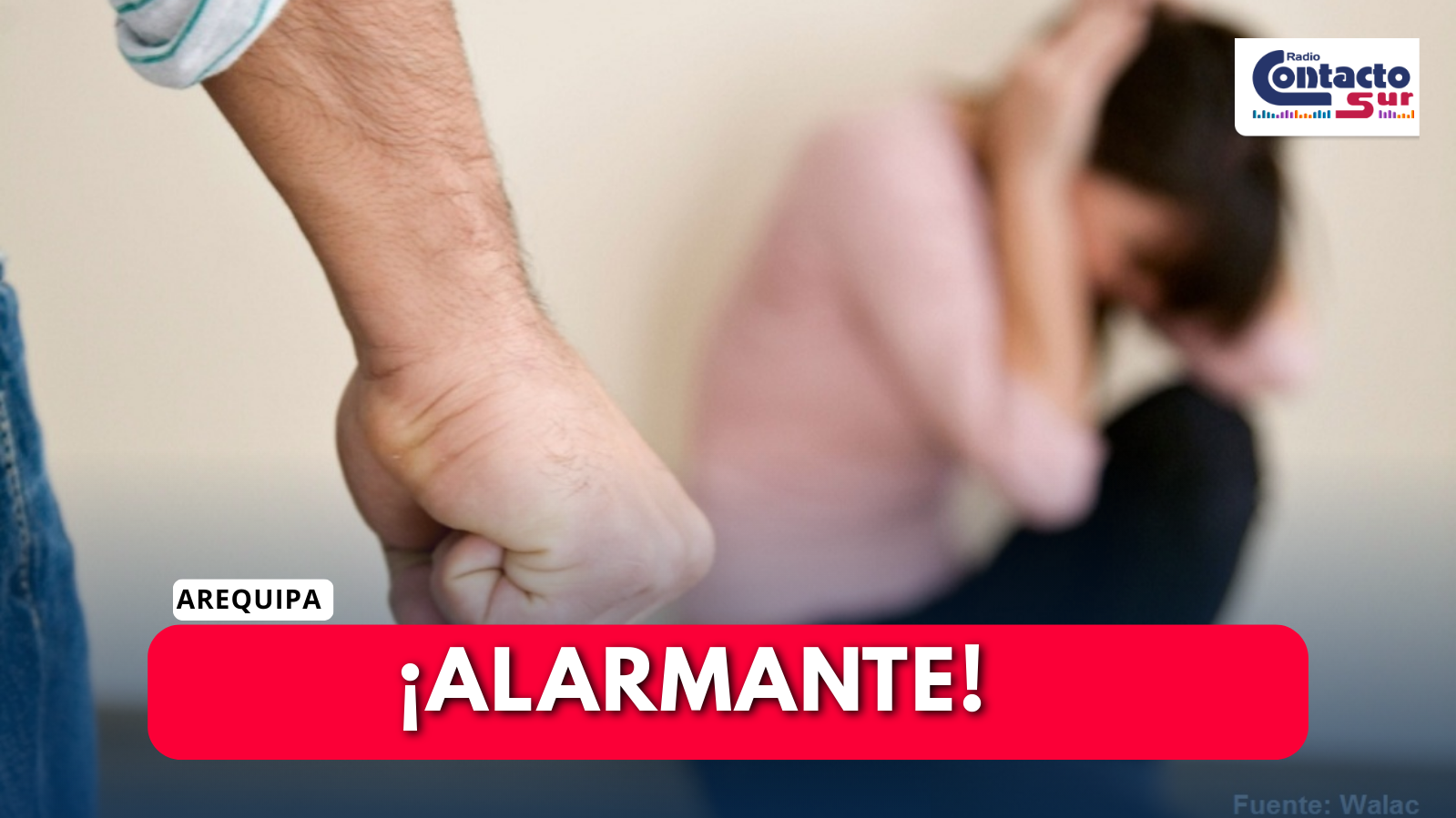 EL 62% DE MUJERES VÍCTIMAS DE VIOLENCIA