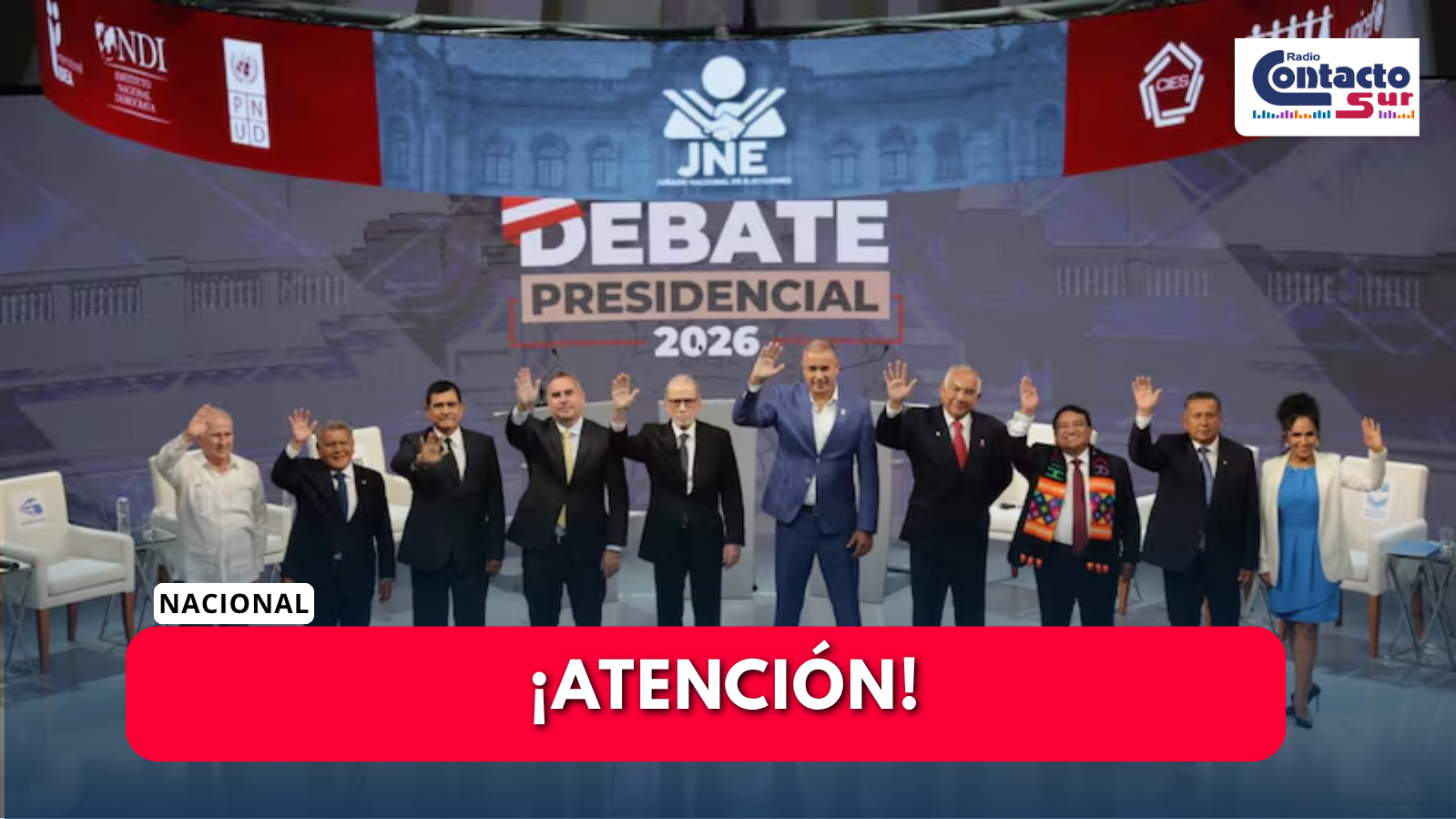 DEBATE PRESIDENCIAL 2026 ASÍ SE VIVIÓ LA ÚLTIMA JORNADA RUMBO AL 12 DE ABRIL