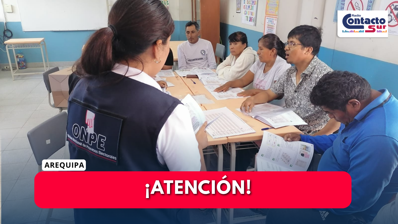 ONPE REALIZARÁ ESTE DOMINGO 5 DE ABRIL LA SEGUNDA JORNADA DE CAPACITACIÓN PRESENCIAL PARA MIEMBROS DE MESA