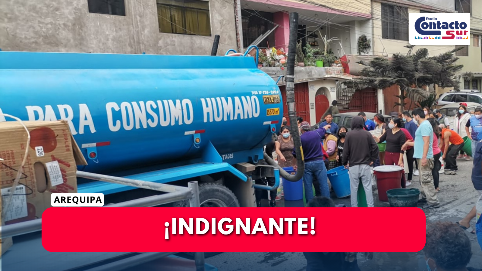 POBLADORES DE LA CAMPIÑA DENUNCIAN MÁS DE 5 DÍAS SIN AGUA