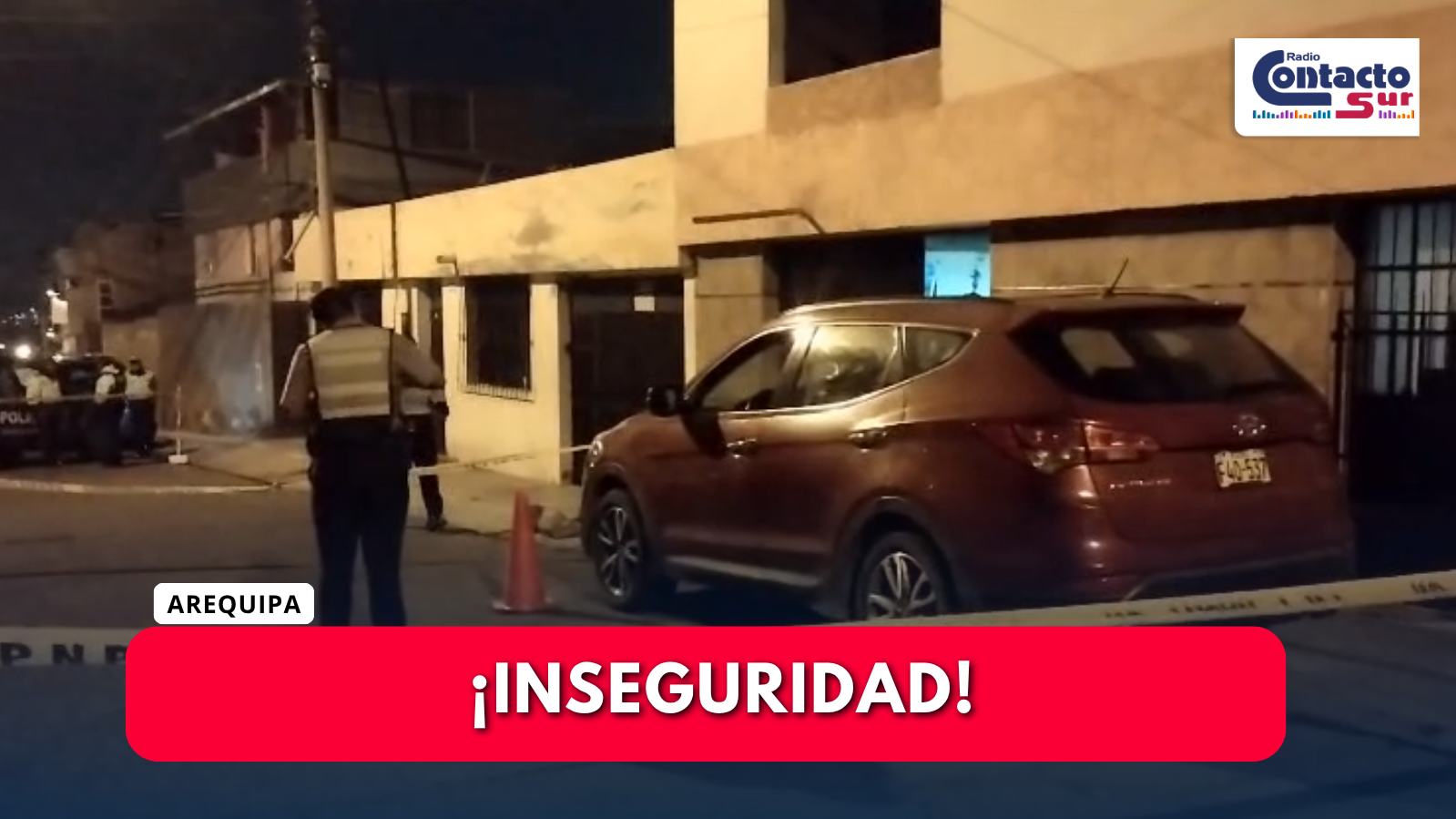 VECINOS DE SOCABAYA EXIGEN MAYOR SEGURIDAD TRAS VIOLENTO INTENTO DE ASALTO A UN CAMBISTA