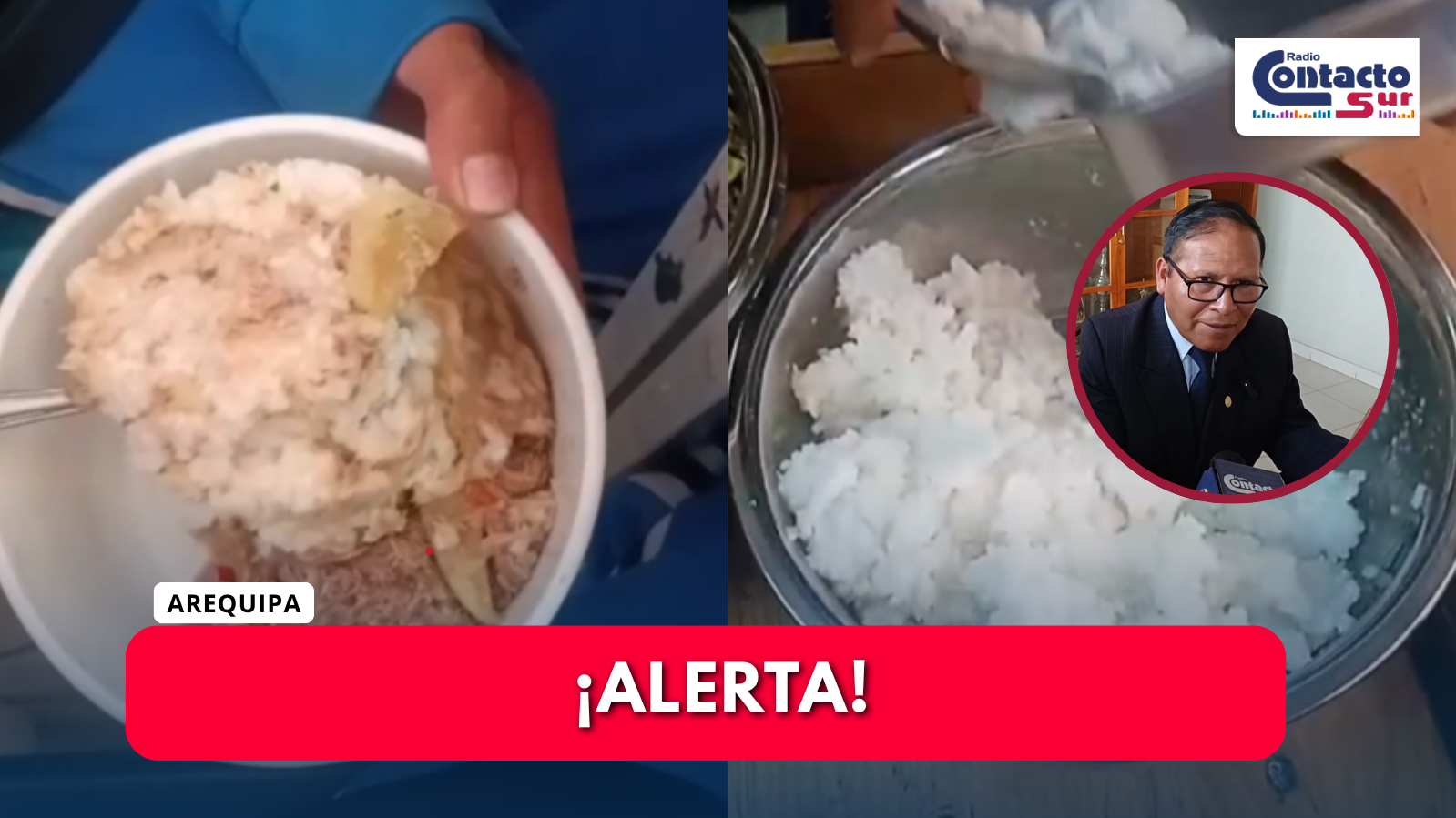 Padres de familia de la Gran Unidad Escolar Mariano Melgar denunciaron presuntas deficiencias en el servicio de alimentación