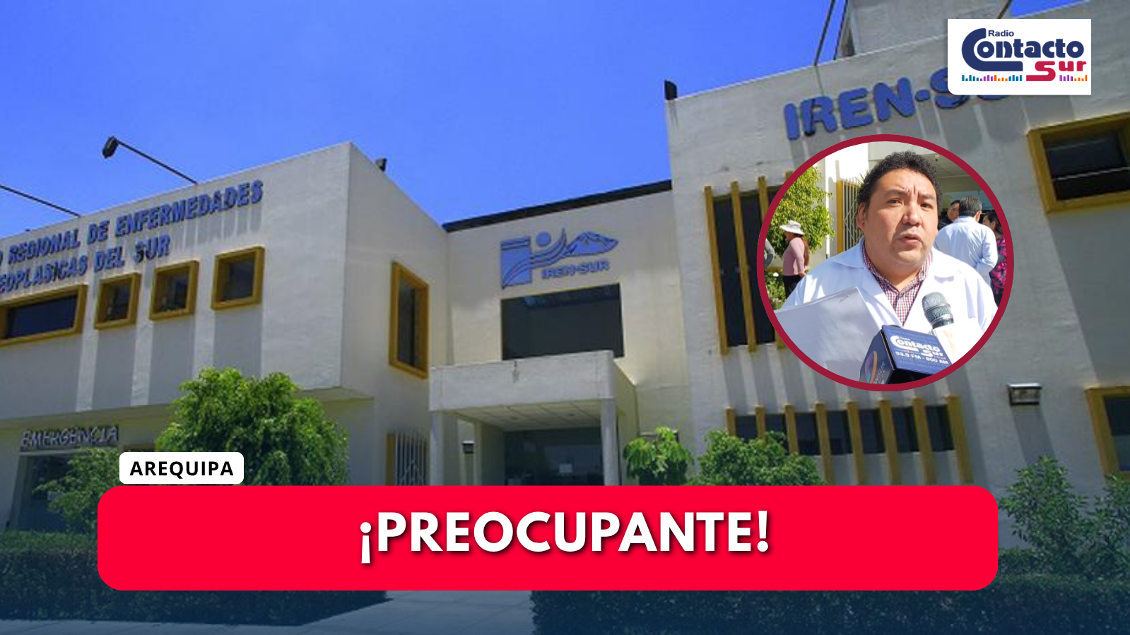 MÉDICOS DEL IREN SUR PROTESTAN POR DÉFICIT DE ESPECIALISTAS 