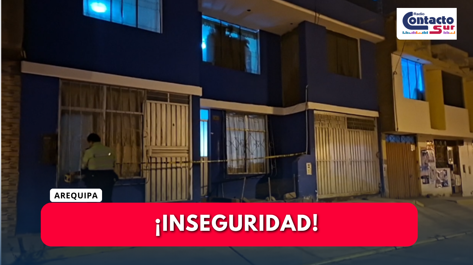 CAYMA EN ALERTA: ROBAN VIVIENDA Y SE LLEVAN DINERO Y ELECTRODOMÉSTICOS