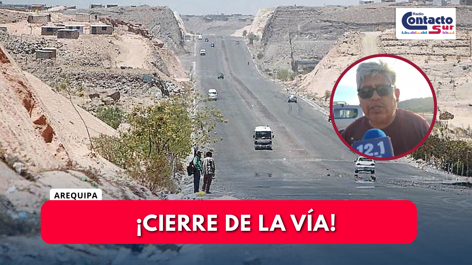 CERRARÁN PARTE DE LA AUTOPISTA AREQUIPA – LA JOYA PARA REMODELACIÓN DE ESTRUCTURAS DAÑADAS