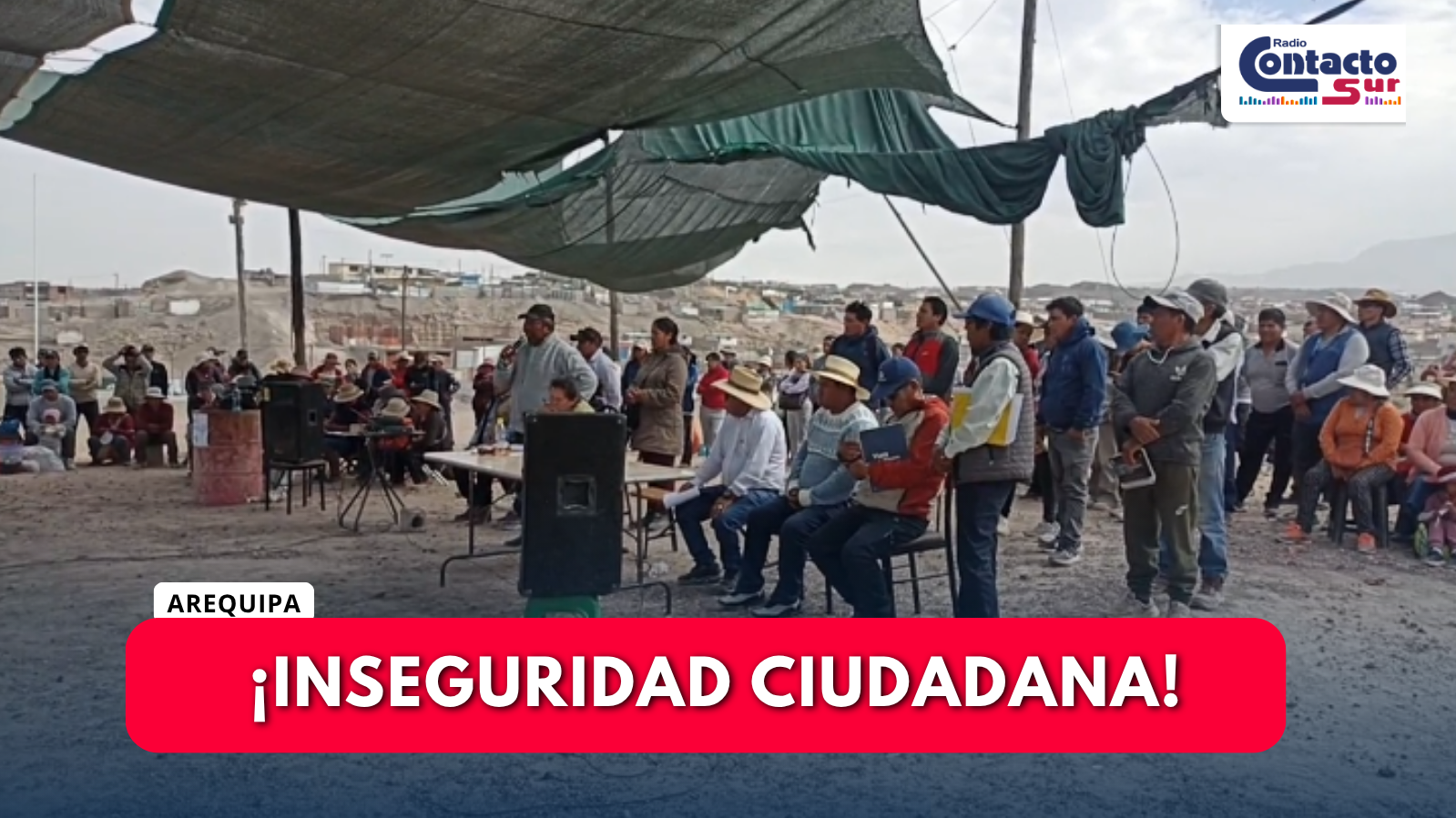 VECINOS DE CONSORCIO ZONA II ACUERDAN INSTALAR CÁMARAS DE SEGURIDAD Y EXIGEN MAYOR PRESENCIA POLICIAL