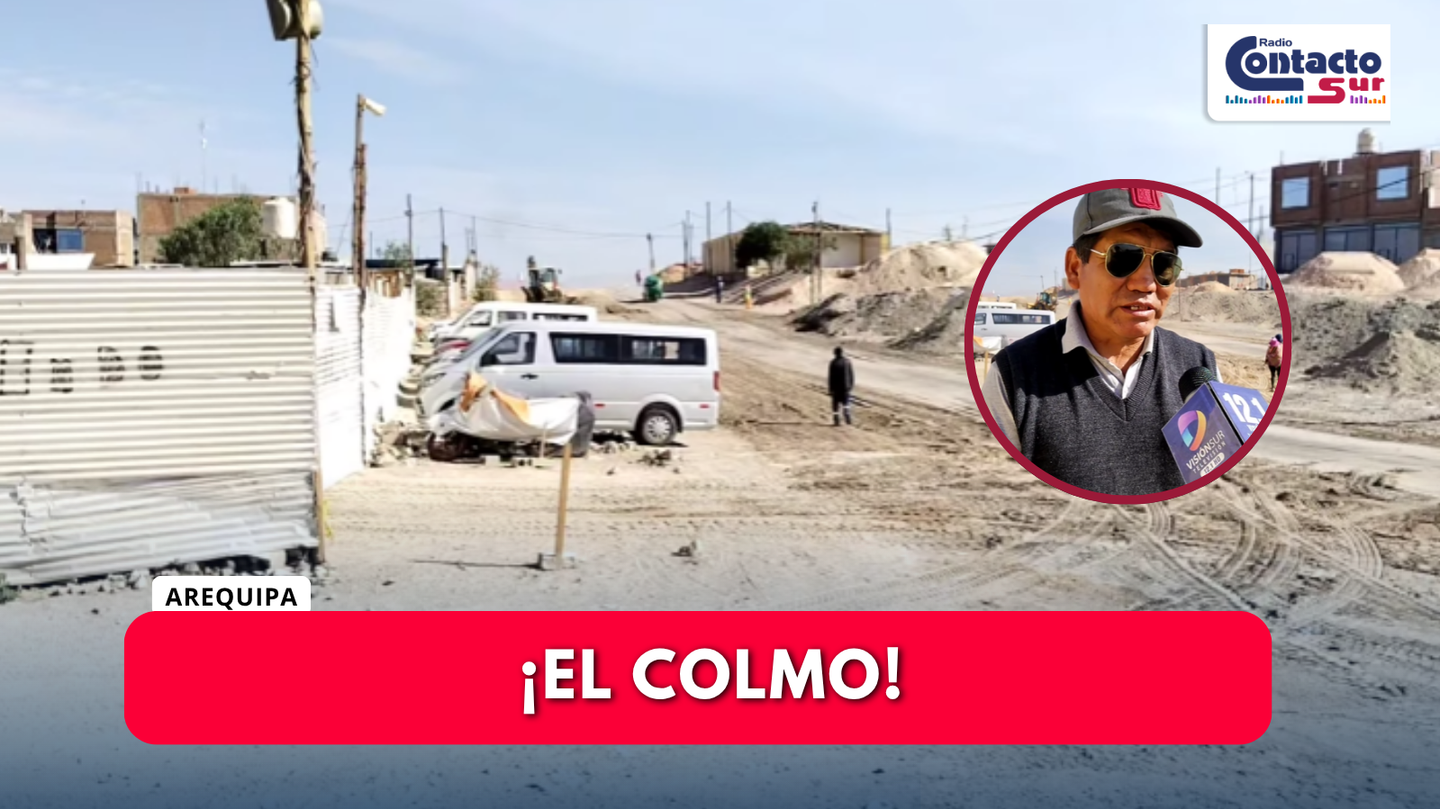 PROYECTO DE AGUA Y DESAGÜE EN BUSTAMANTE AVANZA SOLO 30% Y PRESENTA CONSTANTES PARALIZACIONES