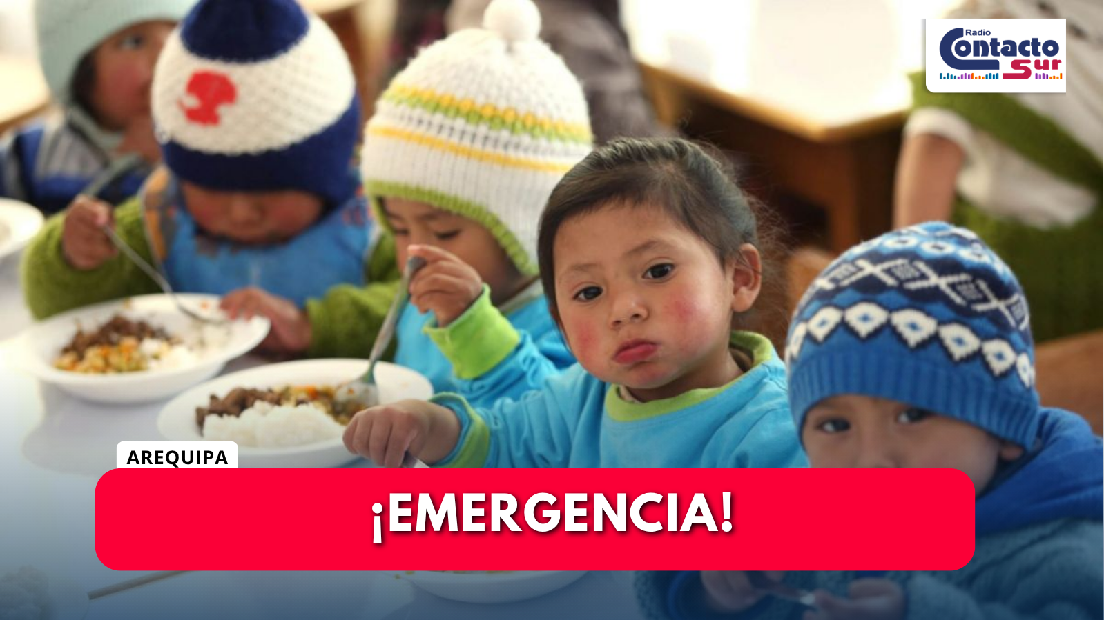 HASTA 5 DE CADA 10 NIÑOS MENORES DE 3 AÑOS TIENEN ANEMIA EN LA PROVINCIA DE CAYLLOMA