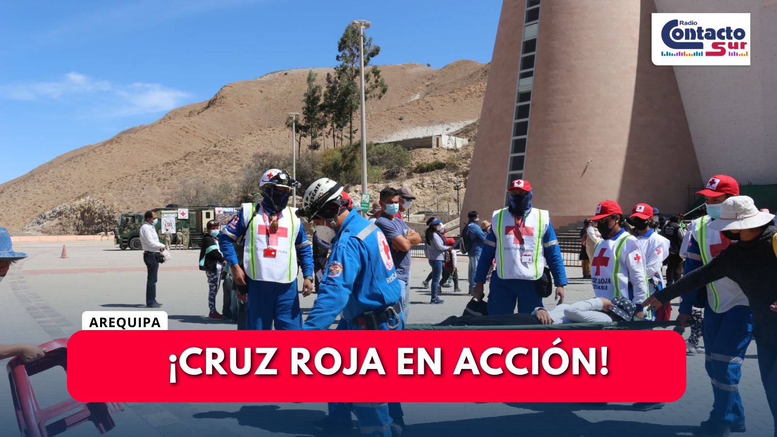 INSTALARÁN TRES PUESTOS DE AUXILIO EN EL SANTUARIO DE CHAPI POR FESTIVIDAD