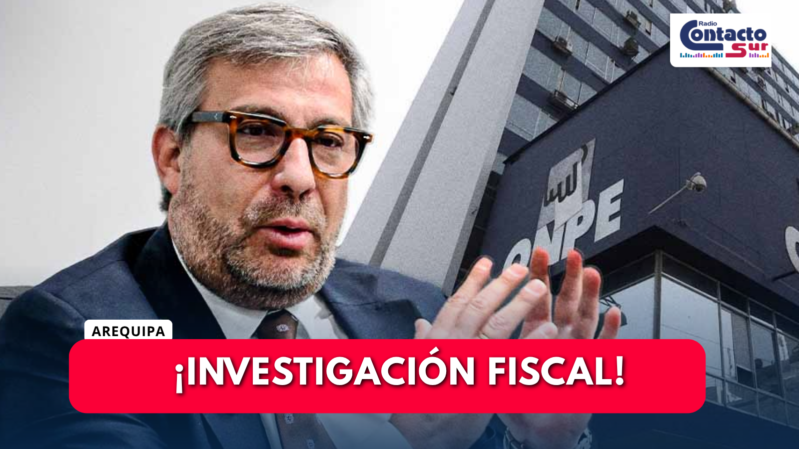FISCALÍA SOLICITA DETENCIÓN PRELIMINAR DE PIERO CORVETTO POR PRESUNTAS IRREGULARIDADES ELECTORALES