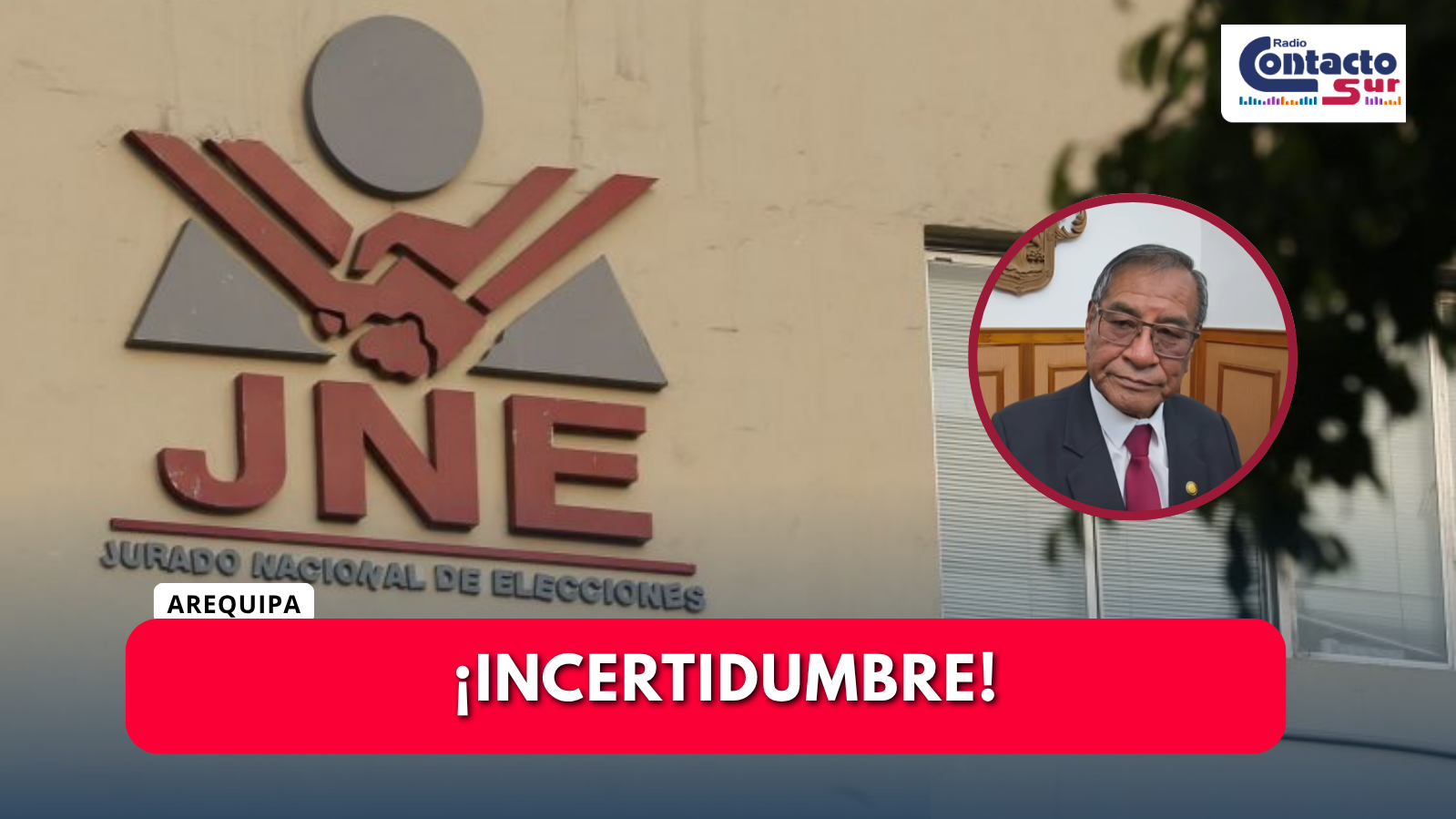 ADVIERTEN OMISIÓN DE FUNCIONES DEL JNE POR NO PUBLICAR RESOLUCIÓN DE VACANCIA DEL ALCALDE VÍCTOR HUGO RIVERA 