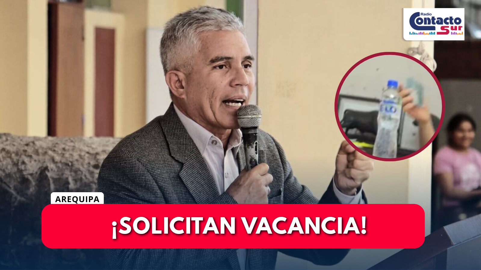 SOLICITAN VACANCIA DEL ALCALDE DE YANAHUARA TRAS DIFUSIÓN DE VIDEO DONDE PRESUNTAMENTE RECIBE DINERO EN DESPACHO MUNICIPAL
