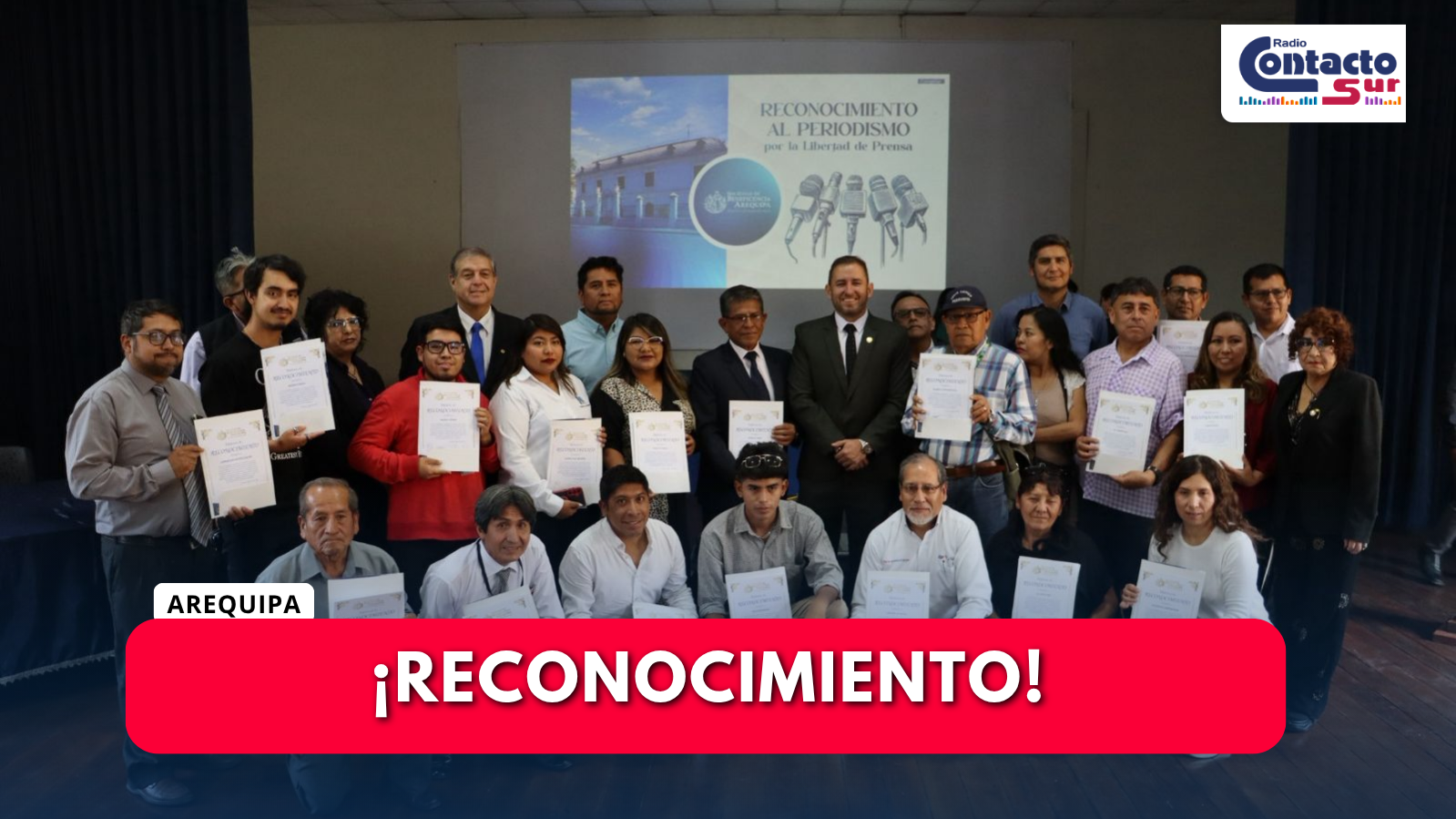 SOCIEDAD DE BENEFICENCIA AREQUIPA RECONOCIÓ LABOR DE LOS MEDIOS DE COMUNICACIÓN POR EL DÍA MUNDIAL DE LA LIBERTAD DE PRENSA