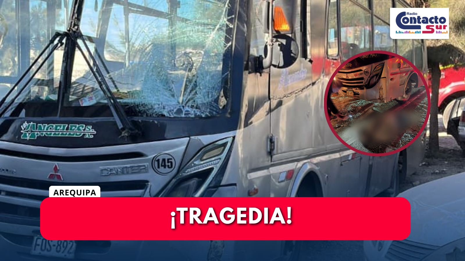 PADRE DE OCHO HIJOS FALLECE TRAS SER ATROPELLADO POR COMBI DE CONO NORTE